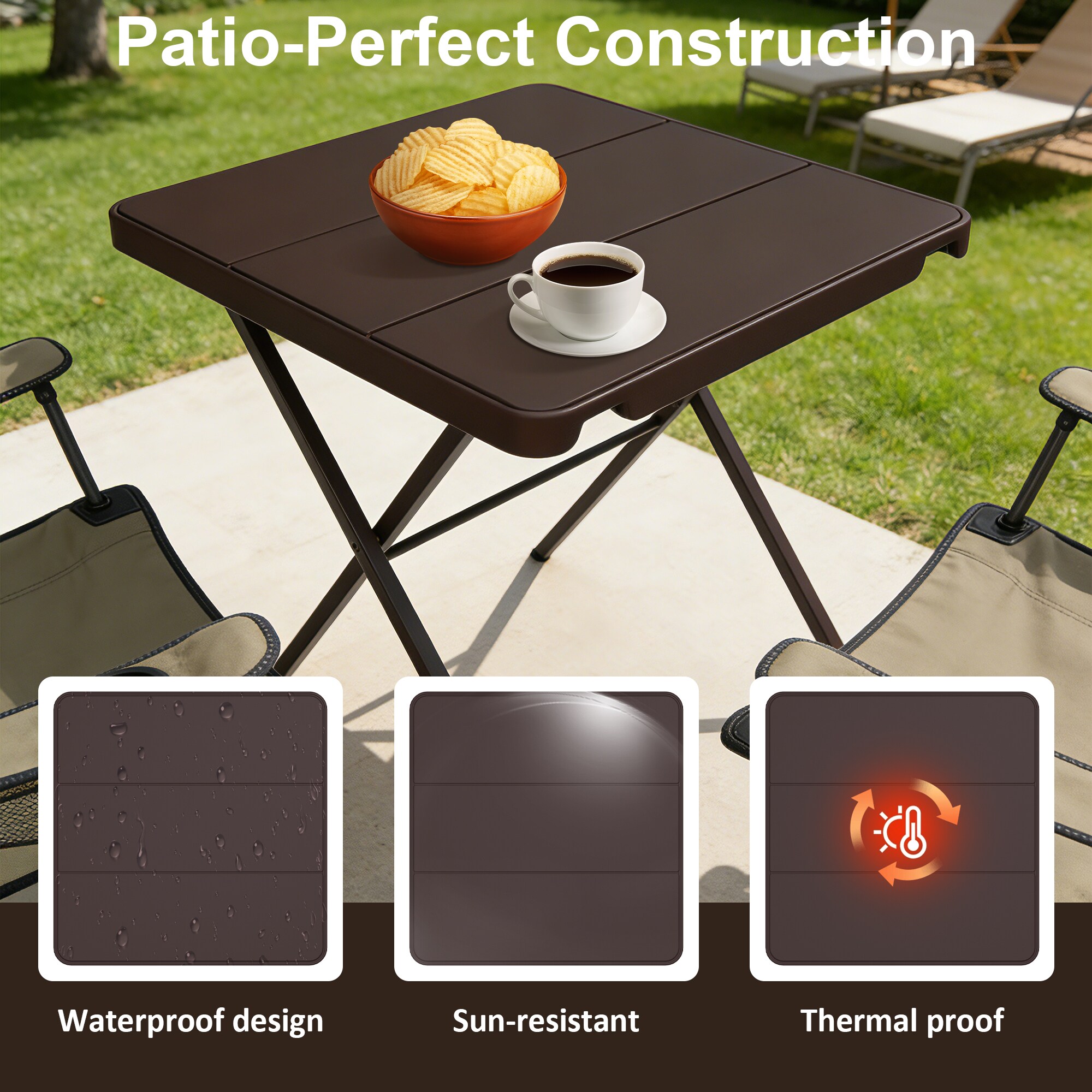 Yardgrace BSHTSCCFZBN1 Folding-Tables - View #3