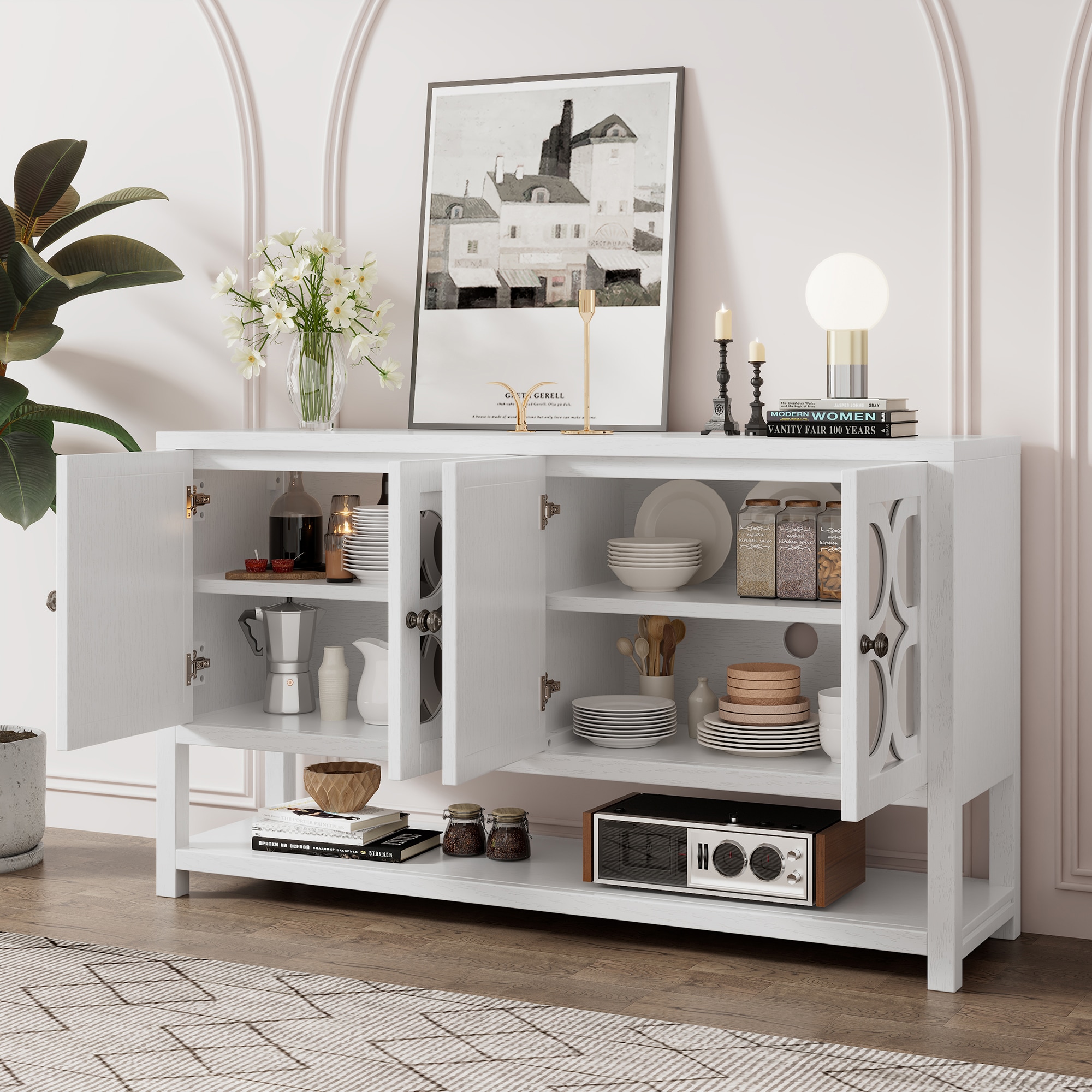 SINOFURN SYA330178WT Dining-Kitchen-Storarge - View #6