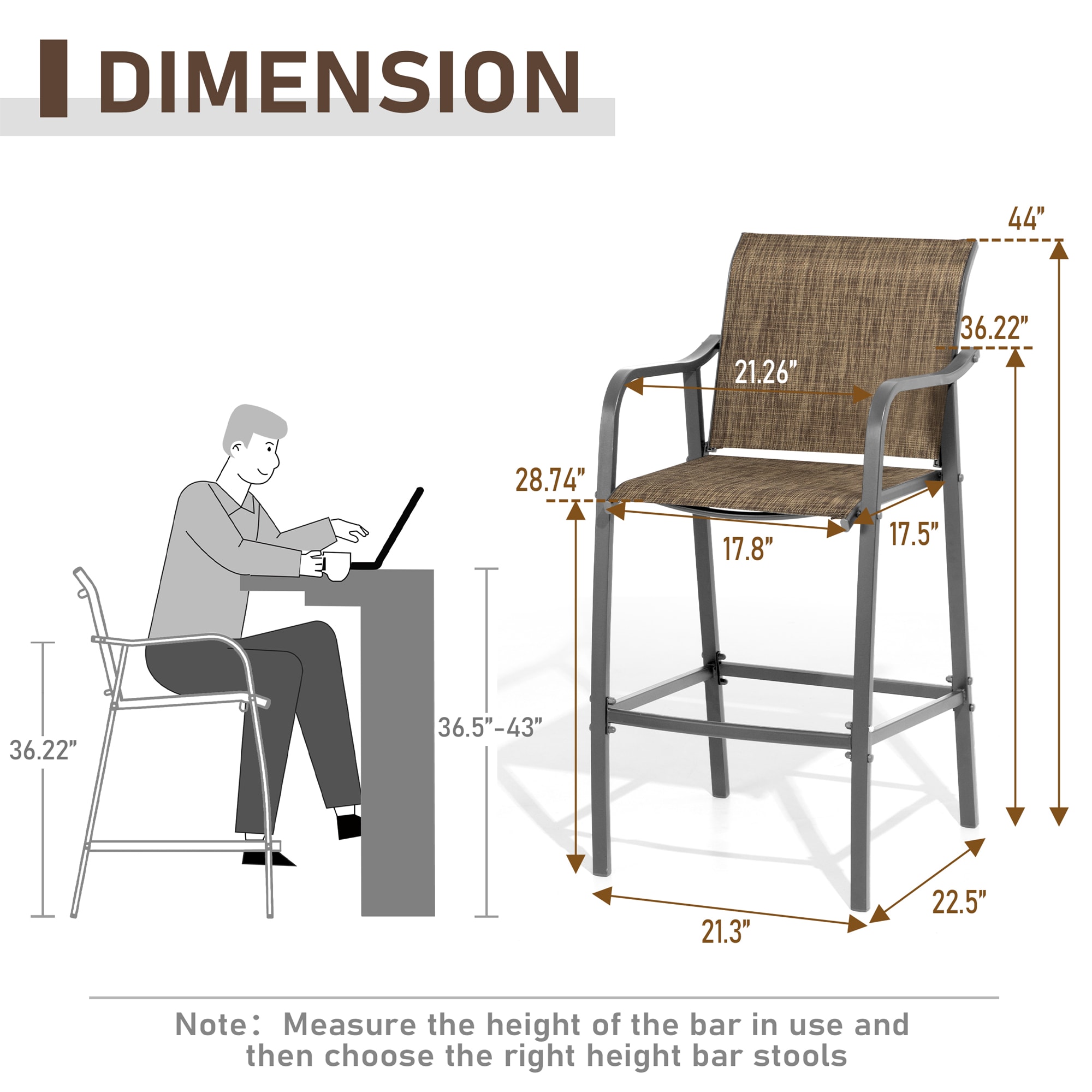 Crestlive Products CL-ST006EAR Patio-Chairs - View #4