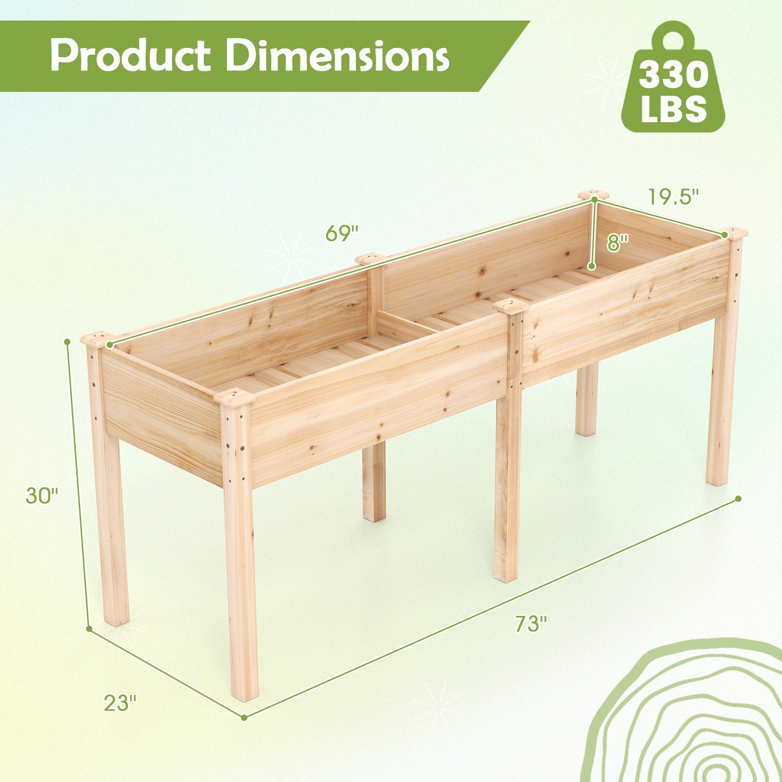 Iseryn NB8678NA Raised-Garden-Beds - View #5