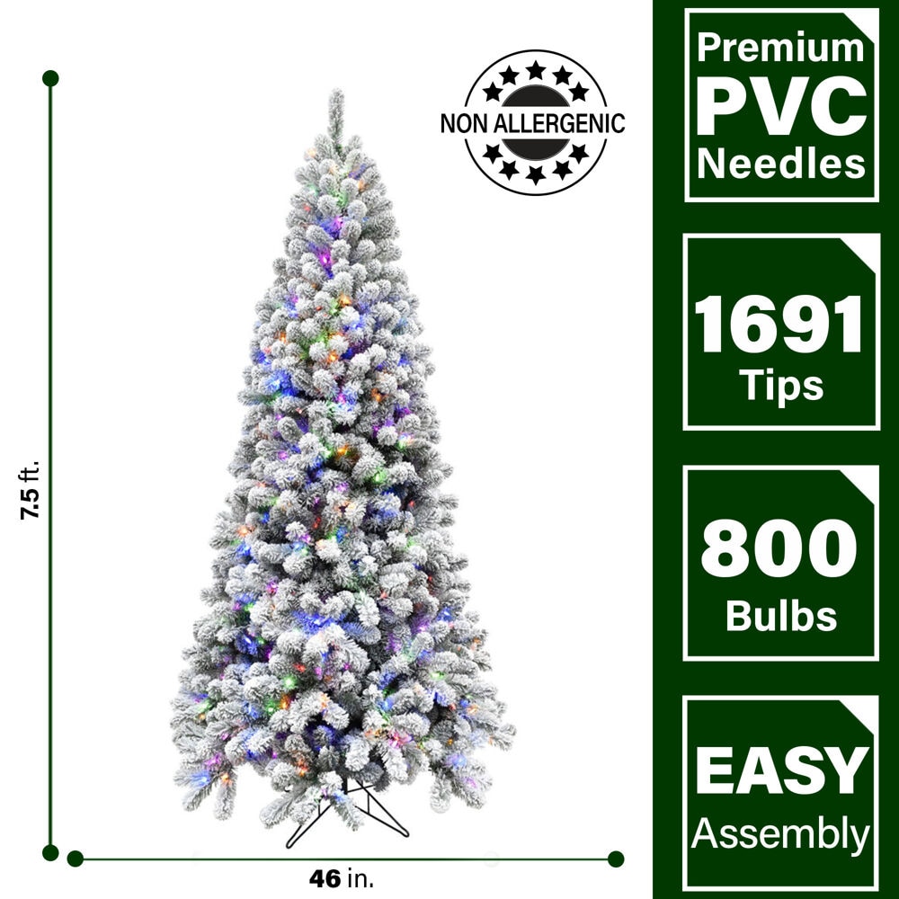 Fraser Hill Farm FFSF075-6SN Artificial-Christmas-Trees - View #3