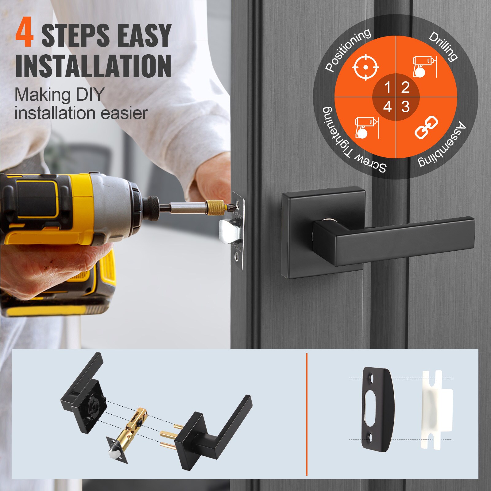 VEVOR SCTDMJSBSFX106902V0 Door-Handles - View #4