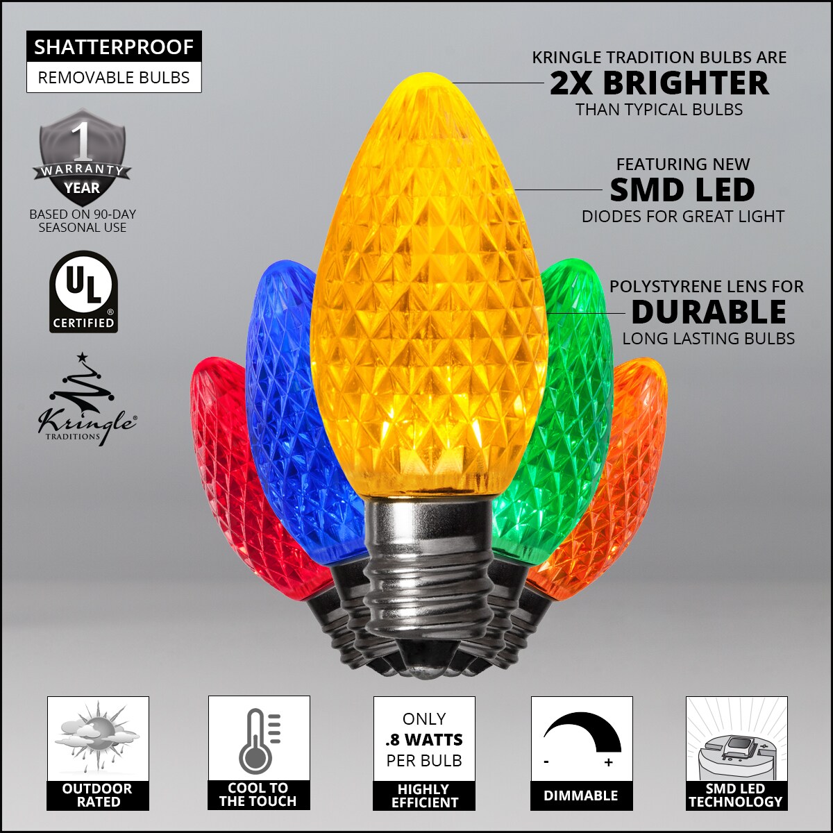 Kringle Traditions 78358 String-Light-Bulbs-Fuses - View #3