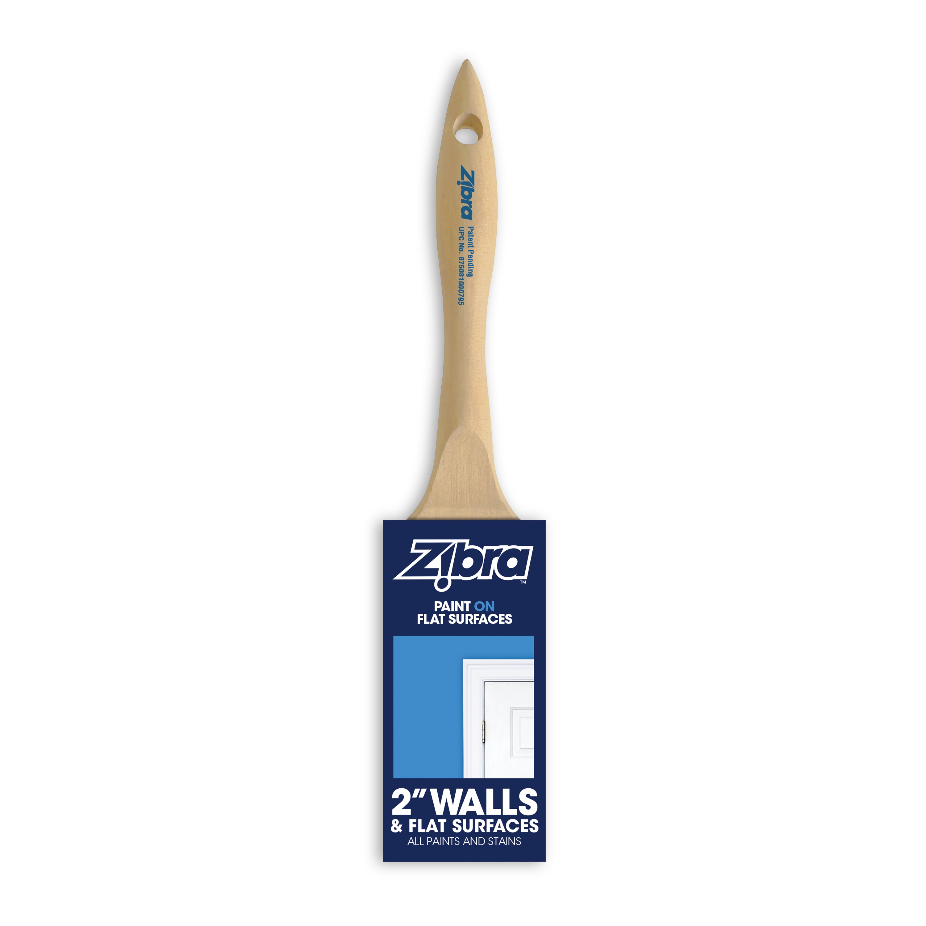 Zibra 2 In Reusable Polyester Angle Trim Brush PB200LT At Lowes Com 67306046