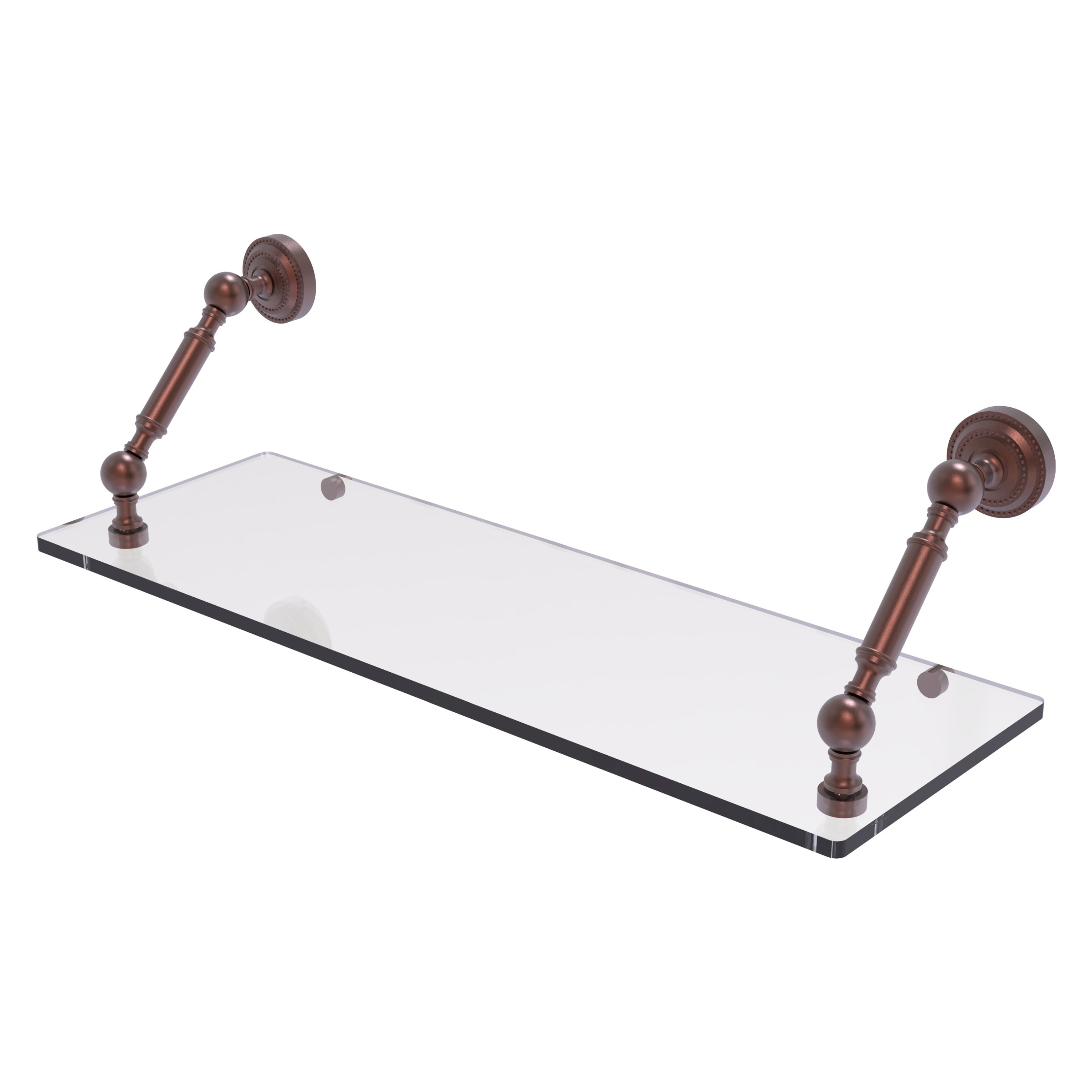 Allied Brass DT-1-24-CA Dottingham Antique Copper Wall mount Bathroom Shelf ( 24-in x 7.3-in x 8-in )