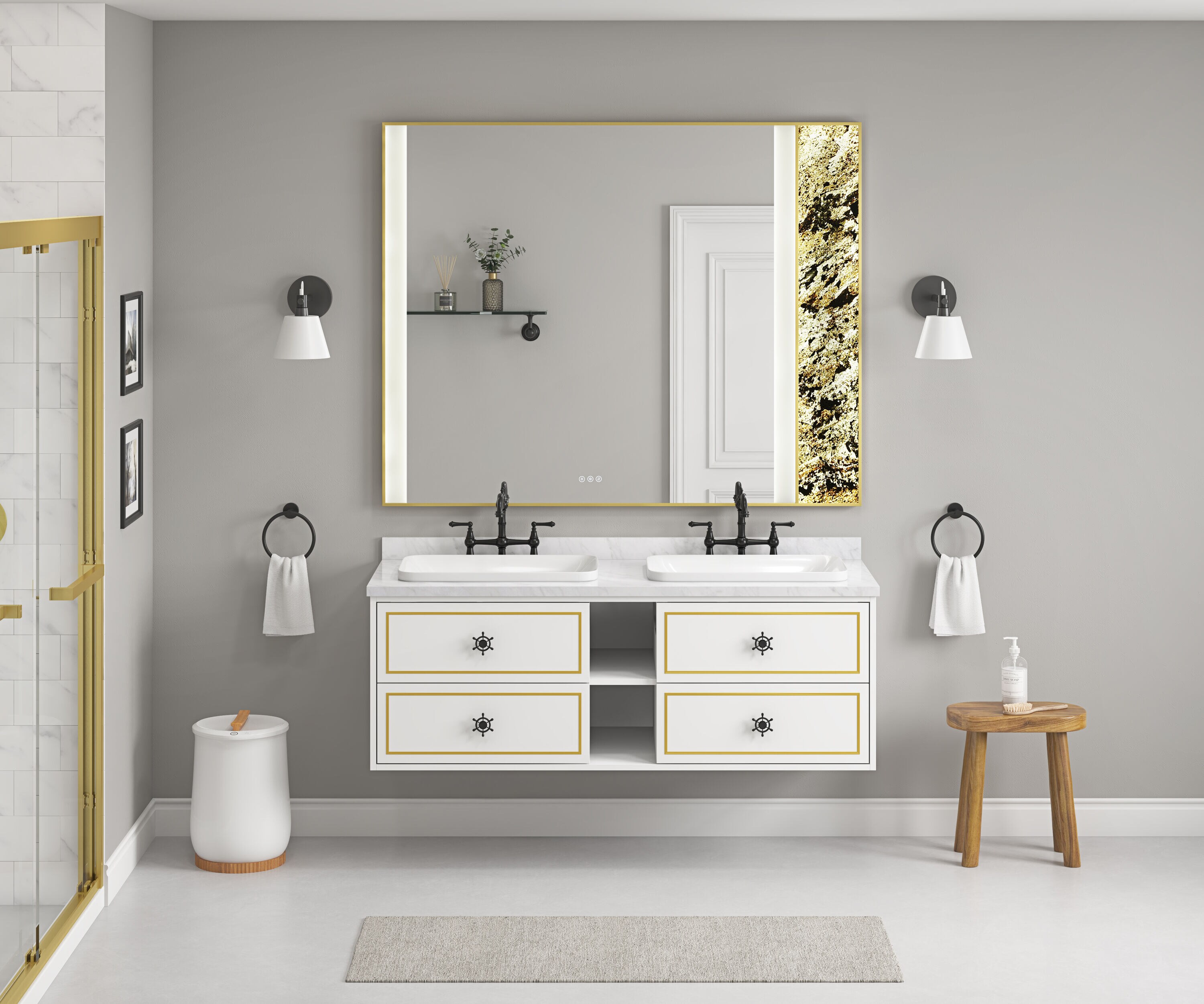 Vacolite KP-9642WH05 Bathroom-Wall-Cabinets - View #6