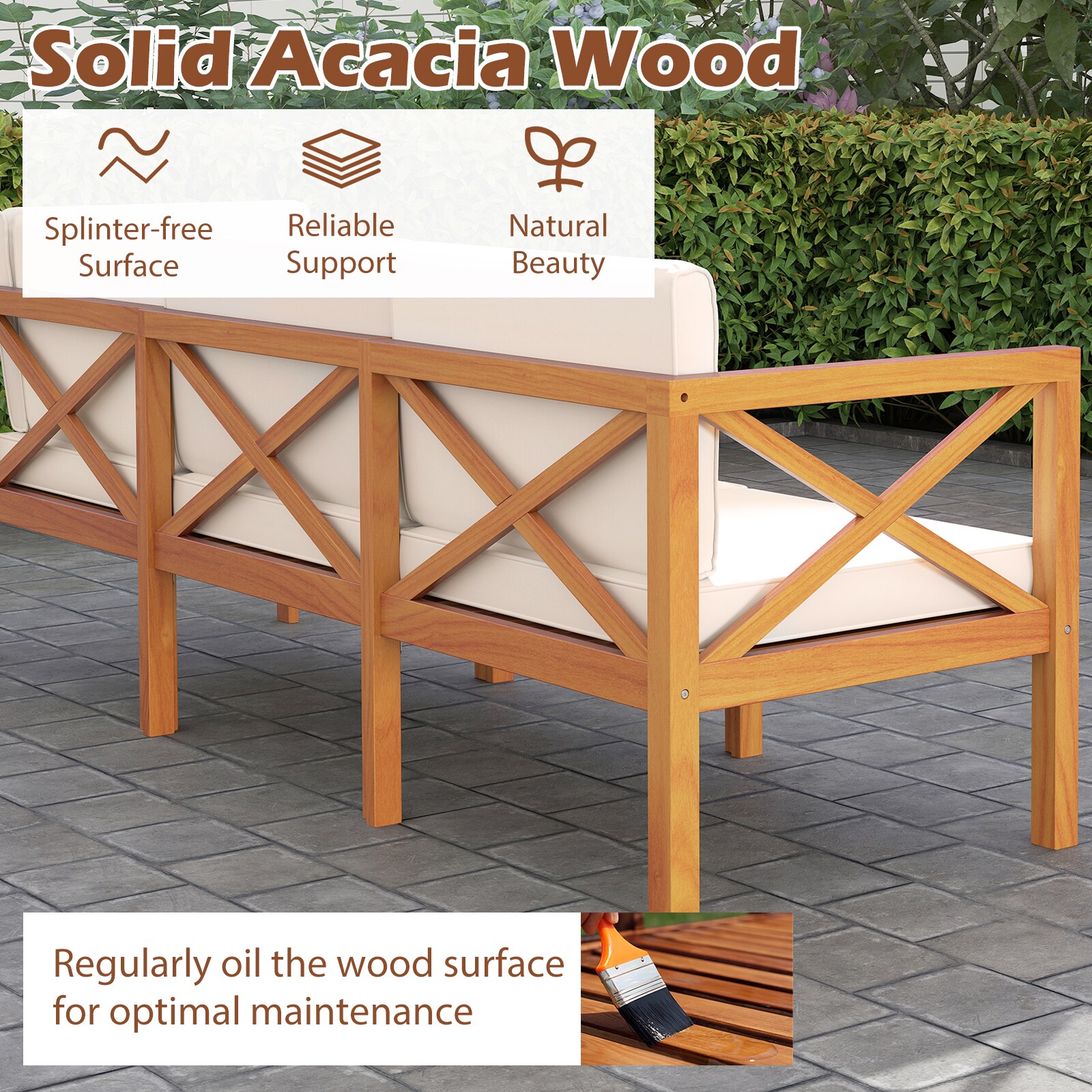 Slickblue D-CO-+HW09927WH Patio-Sofas-Daybeds - View #5