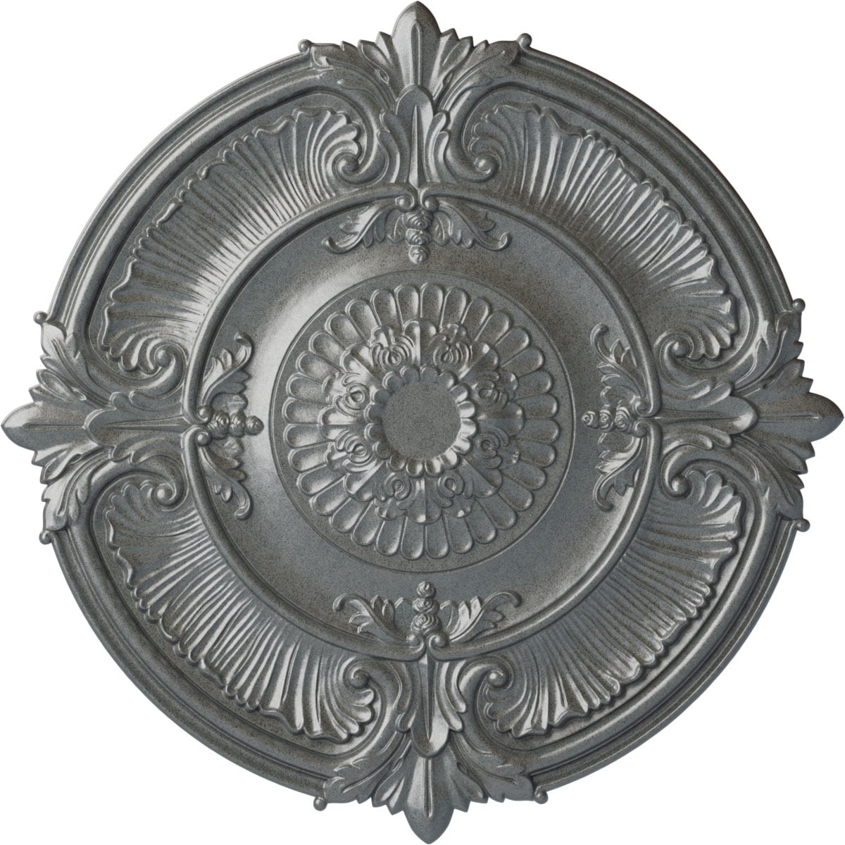 Attica Platinum Polyurethane Acanthus Leaf Ceiling Medallion