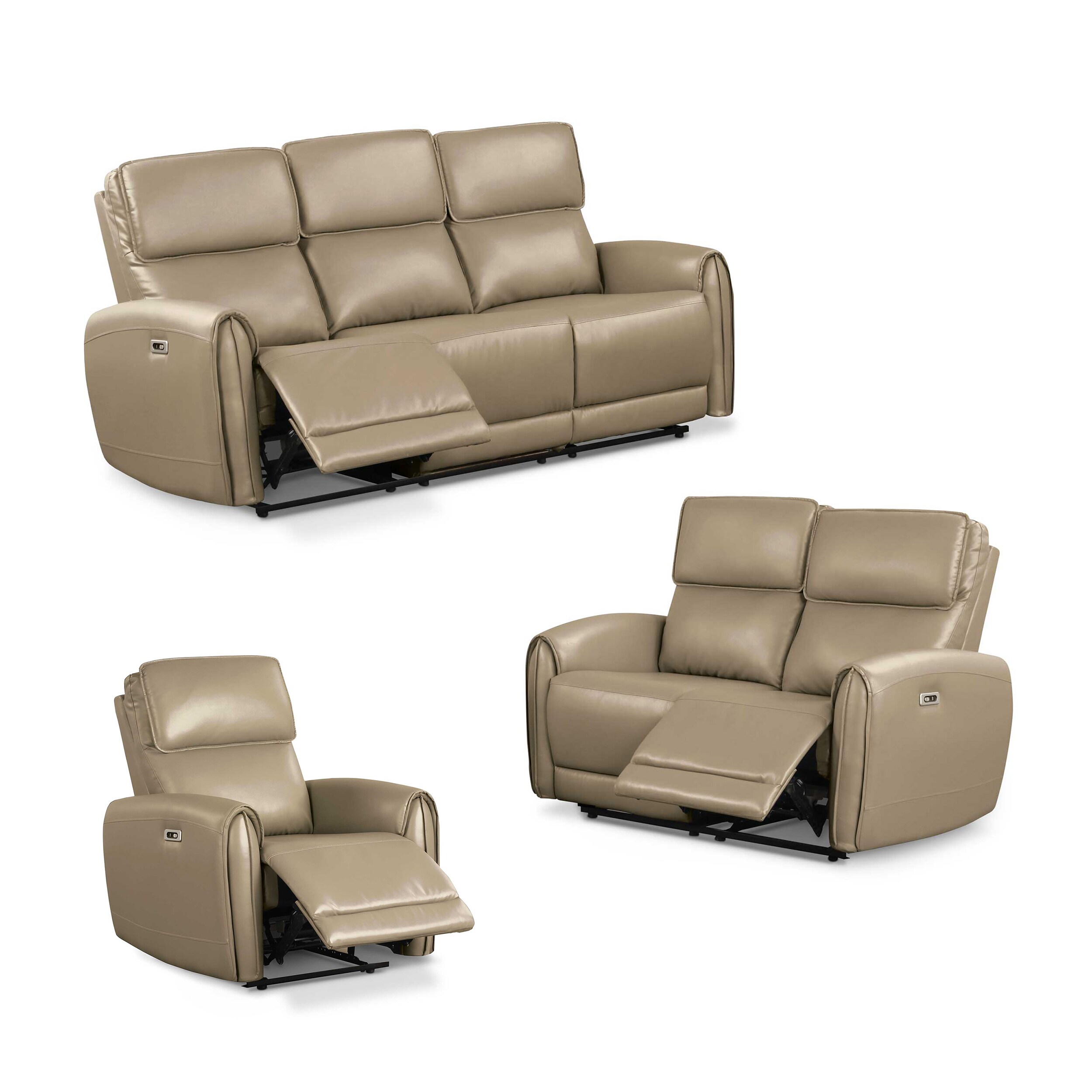 Furniture of America IDF6012BGPM-3PC Living-Room-Sets - View #2