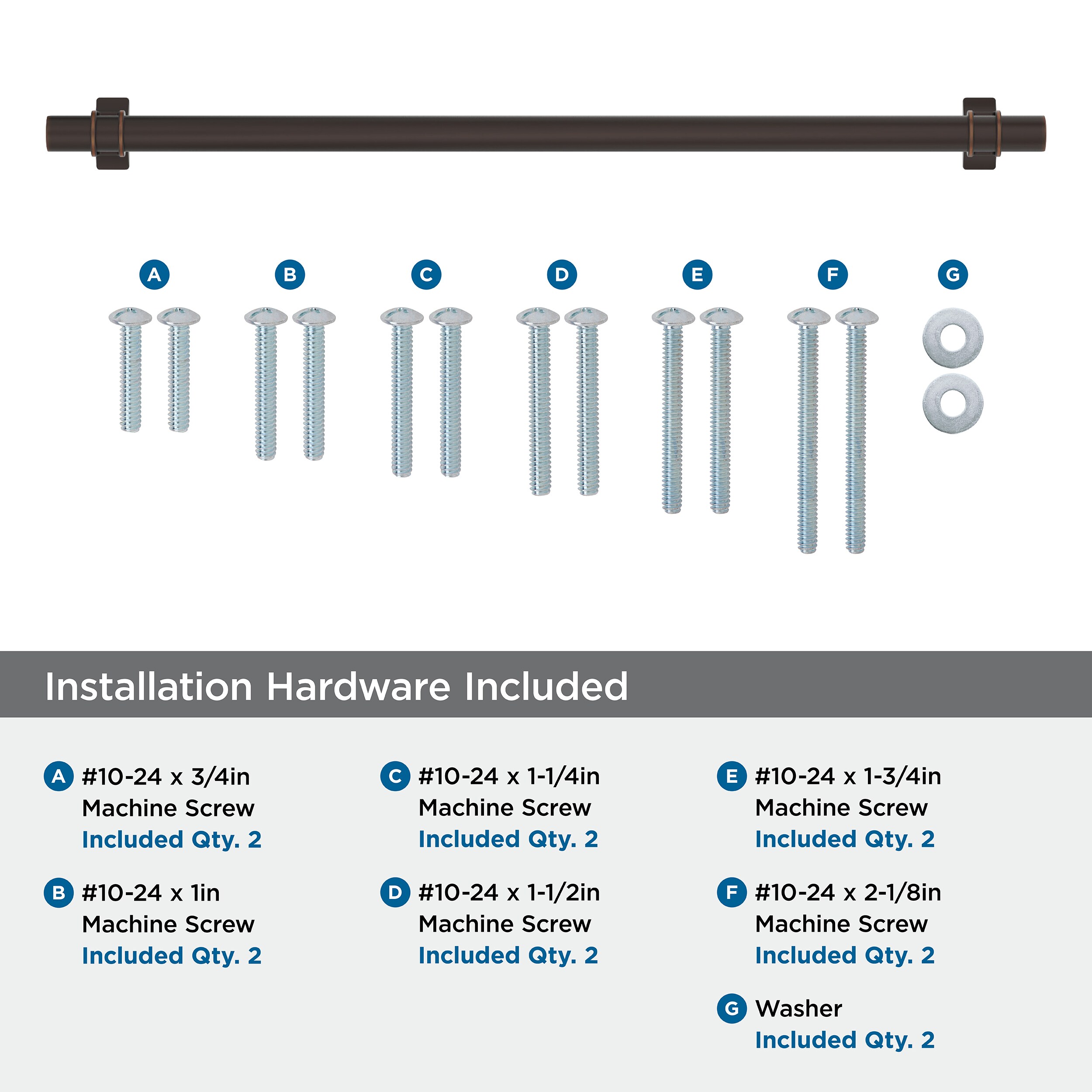 Amerock BP36699ORB Cabinet-Pulls - View #2