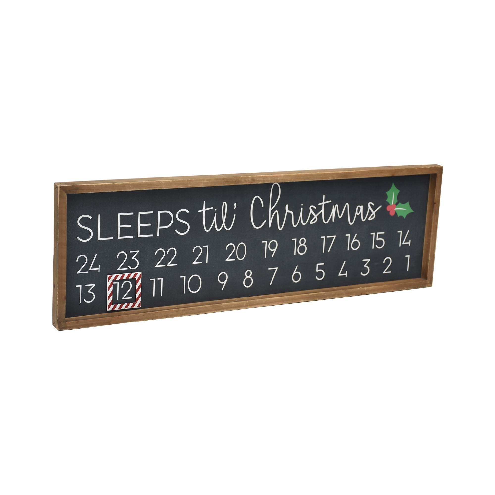 Parisloft UH461 9.5-in Merry Christmas Decor