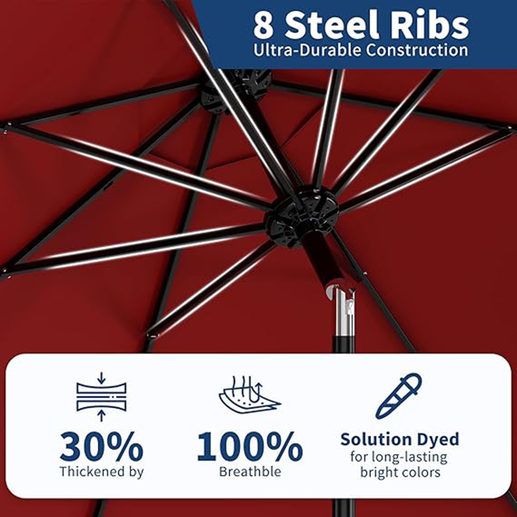 Qeetex LSHQQPPG-333JXNYL Umbrellas-2 - View #5