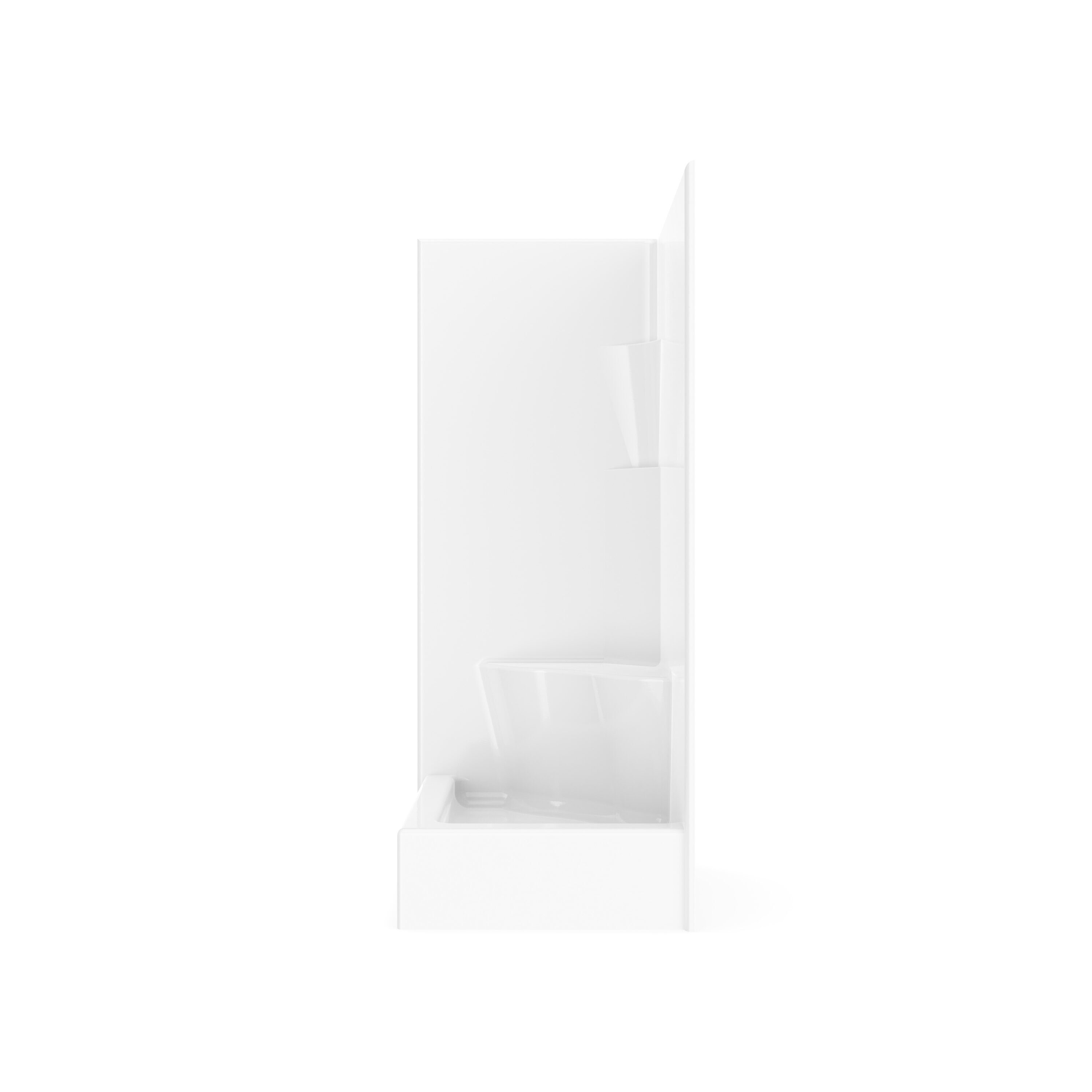 Laurel Mountain LM4032SH1SDEWHT Alcove-Shower-Kit - View #3