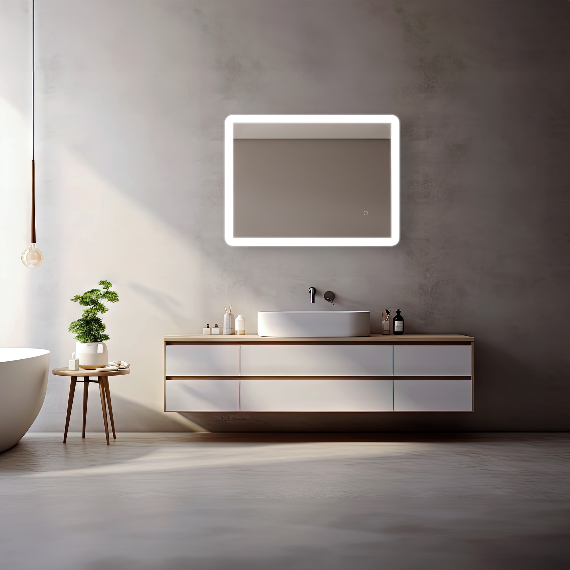 Dreamwerks LCNM008 Framed-Bath-Mirrors - View #4