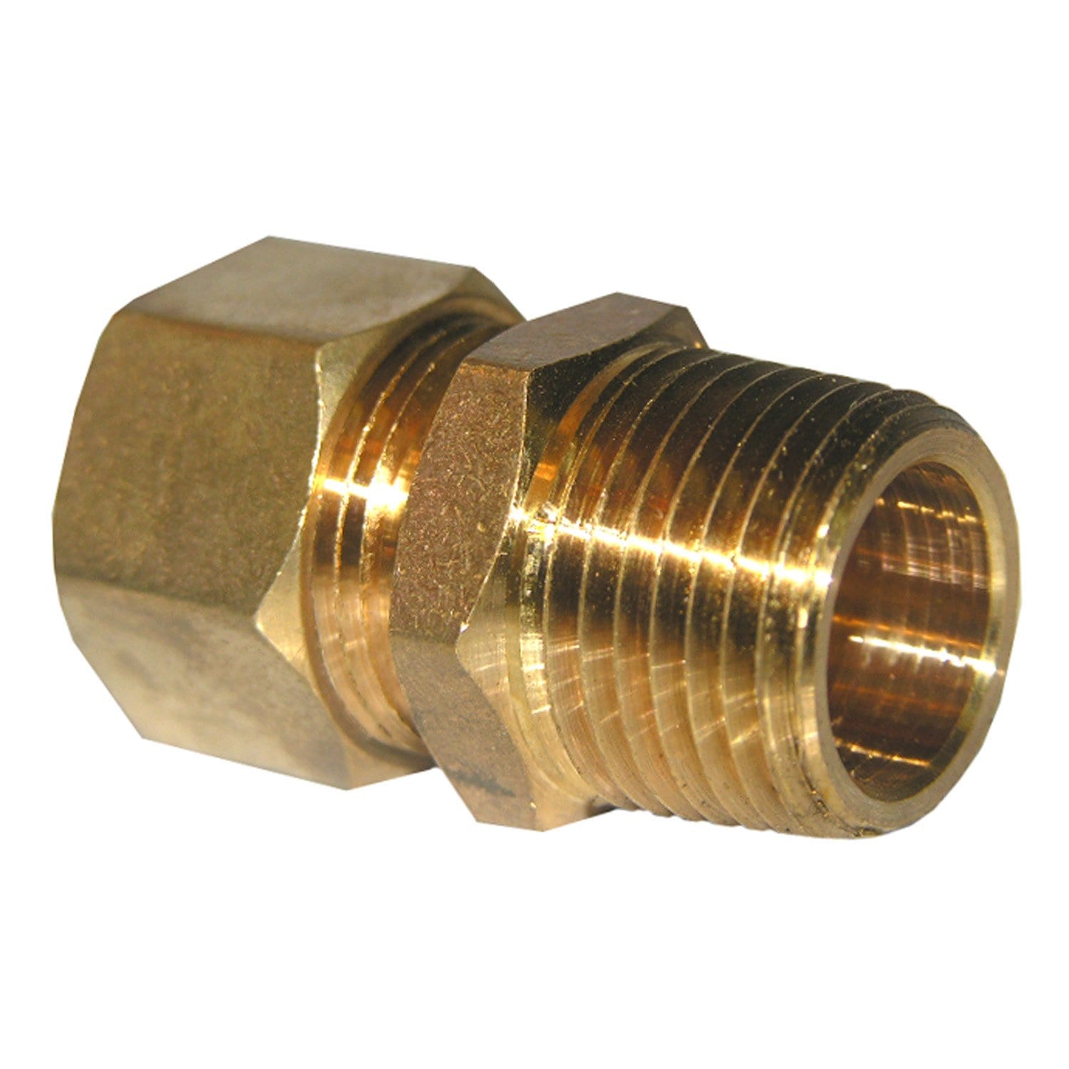 LASCO  17-6859 5/8-Inch Compression x 1/2-Inch Male Pipe Thread Brass Adapter