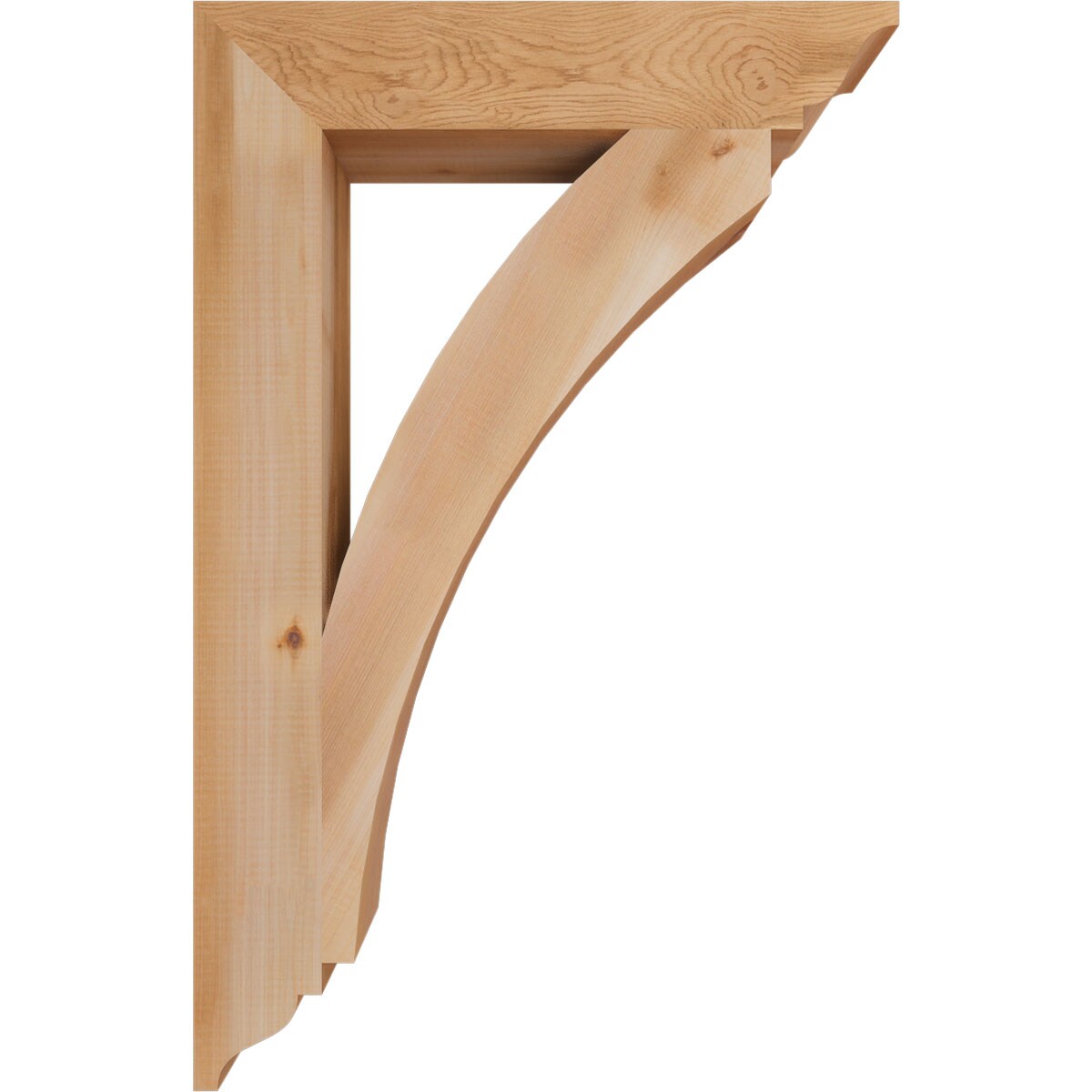 Ekena Millwork BKT04X22X34THR01SWR Exterior-Brackets-Braces - View #3