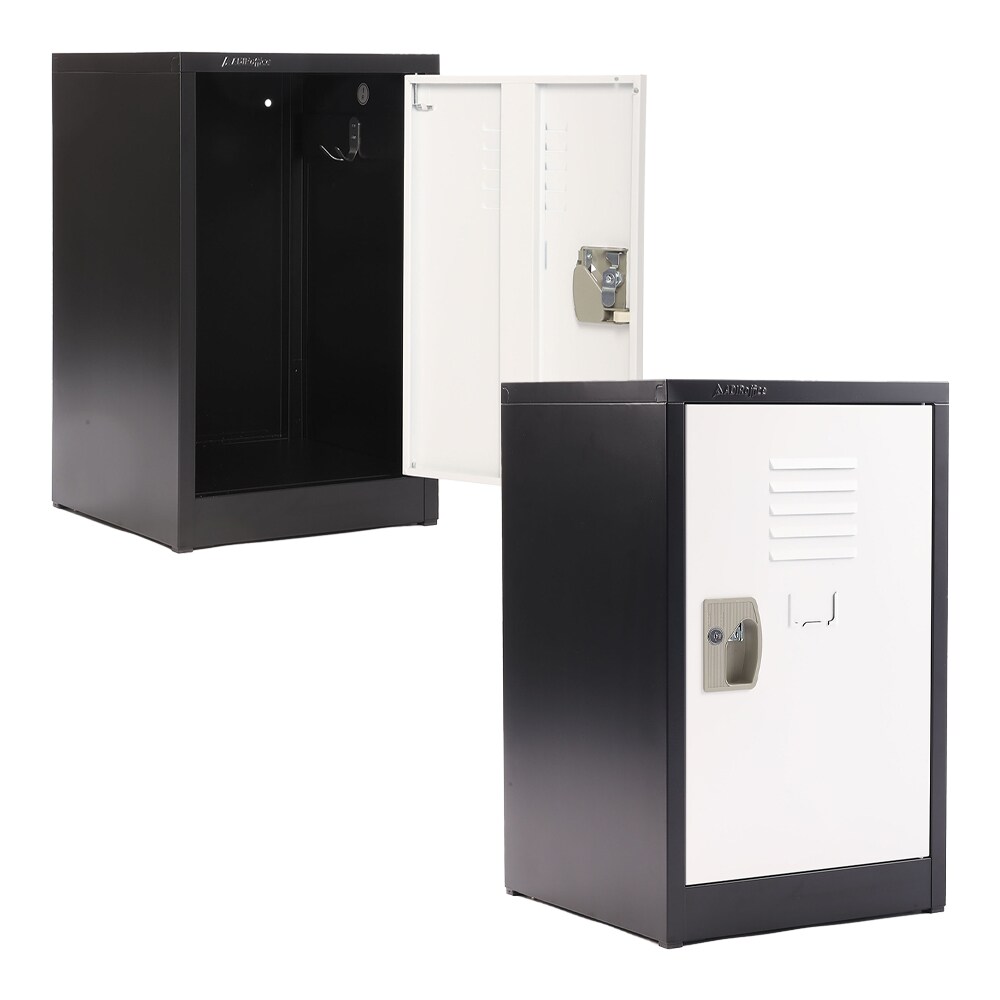 AdirOffice 629-02-B-W 629 Series 15-in W x 24-in H x 15-in D Steel Full Storage Lockers