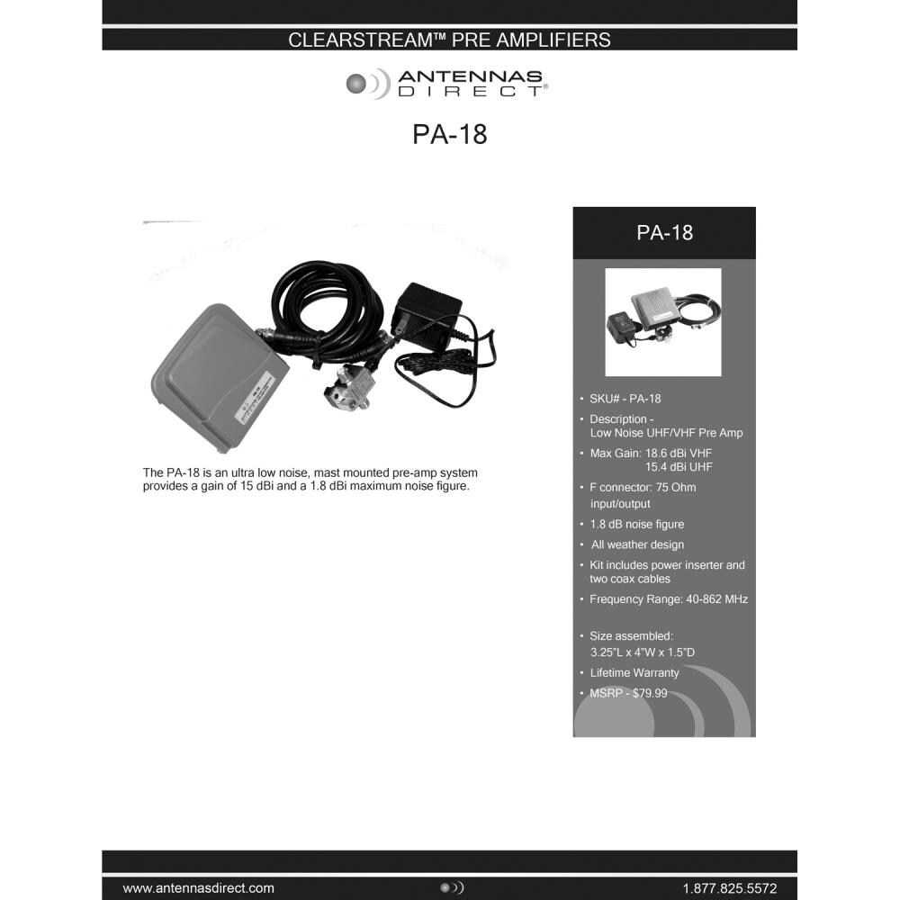 Antennas Direct PA18 Hd-Television-Tuners - View #4