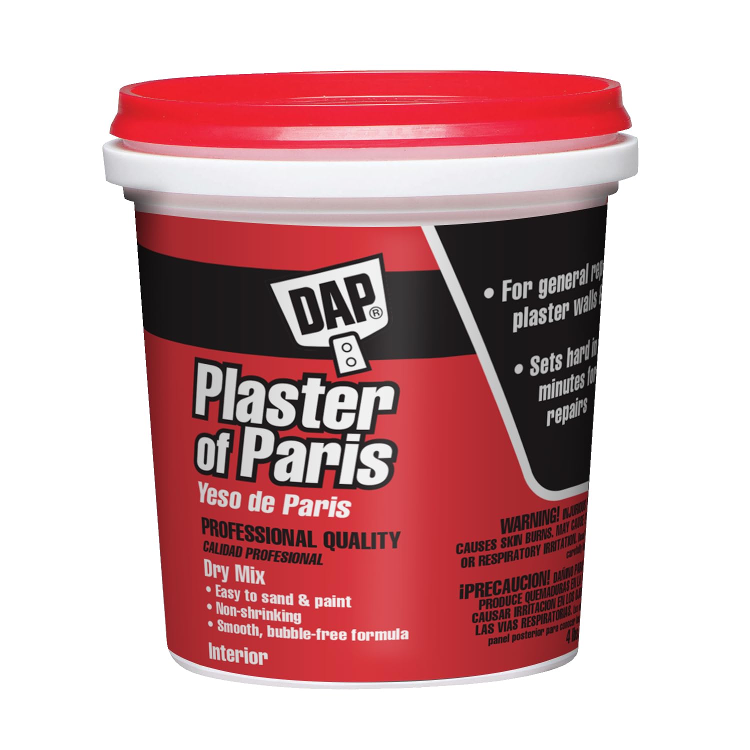 DAP  10308 4 lb (64 oz) Interior Plaster of Paris White