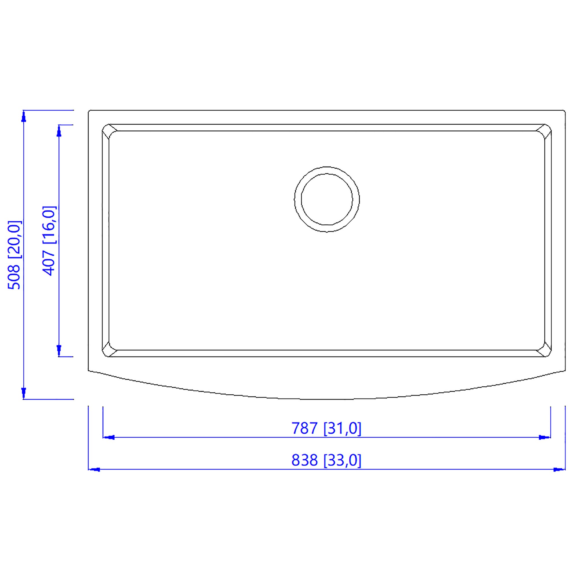AKDY KS0515-KF9 Kitchen-Sinks - View #2