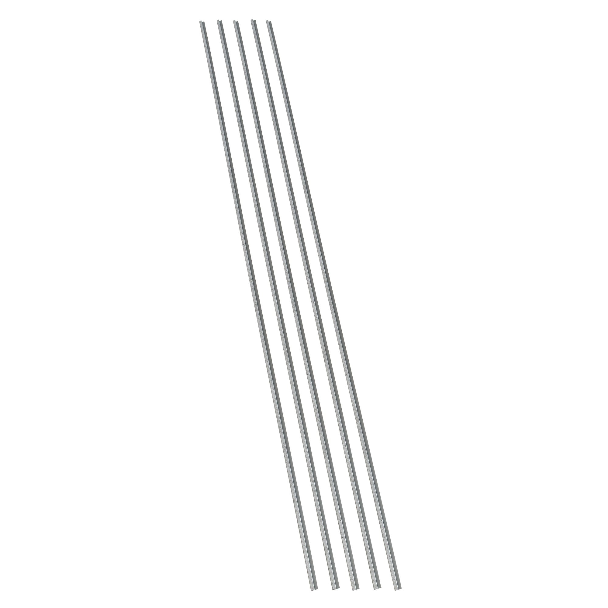 PALISADE 19002PK J Trim 0.9375-in W x 94-in L Frost Nickel PVC J-shape Tile Edge Trim