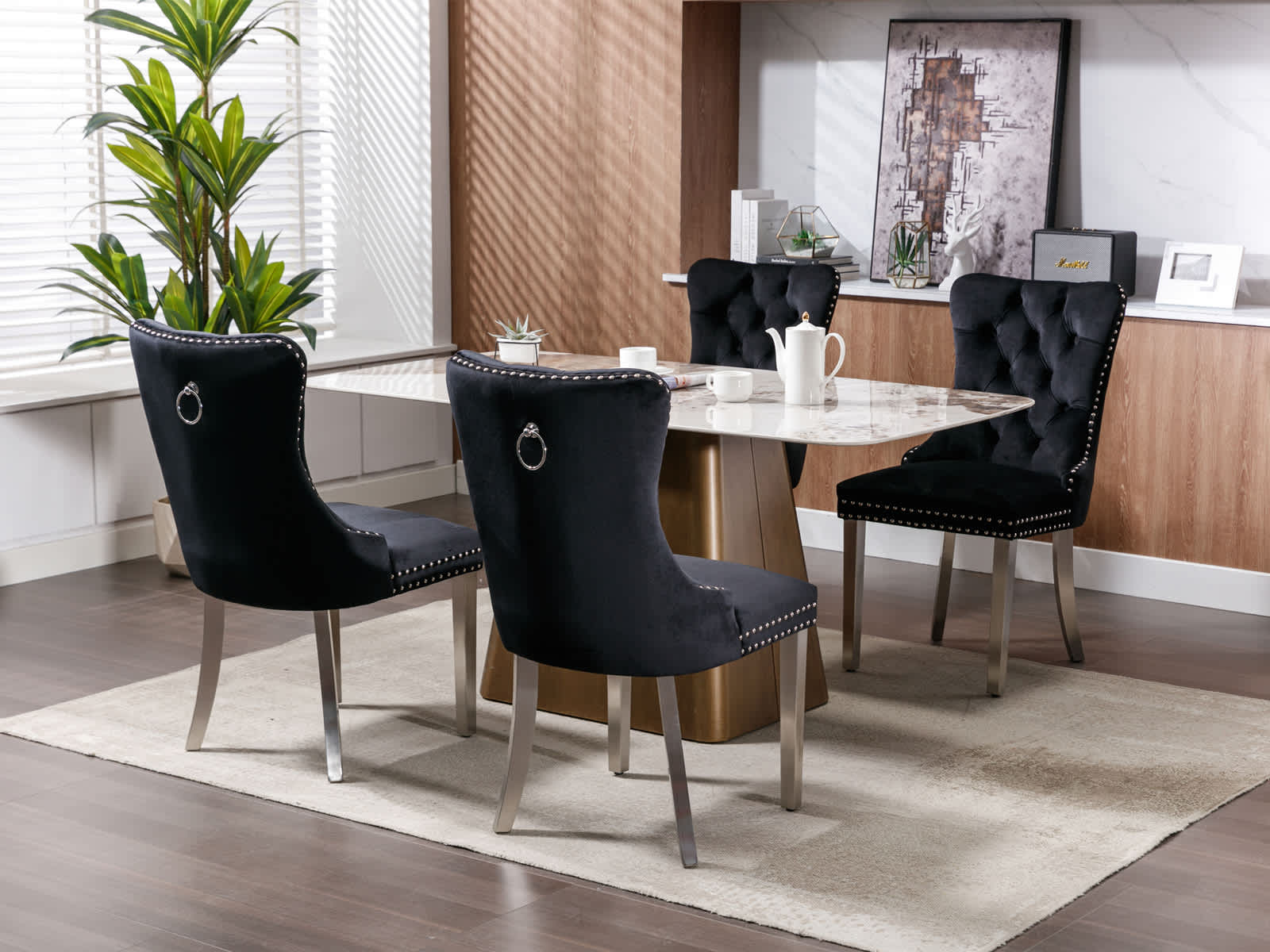 Vynxaria LEXY0115-DJCY-2BLS Dining-Chairs - View #4