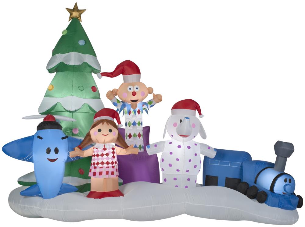 Gemmy 3ft Lighted Musical Toys Christmas Inflatable at