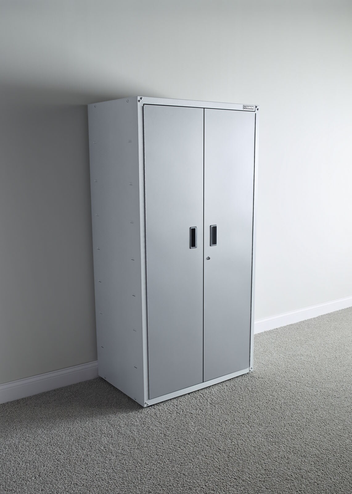 Gladiator Ready-to-Assemble Mobile Storage Cabinet Silver