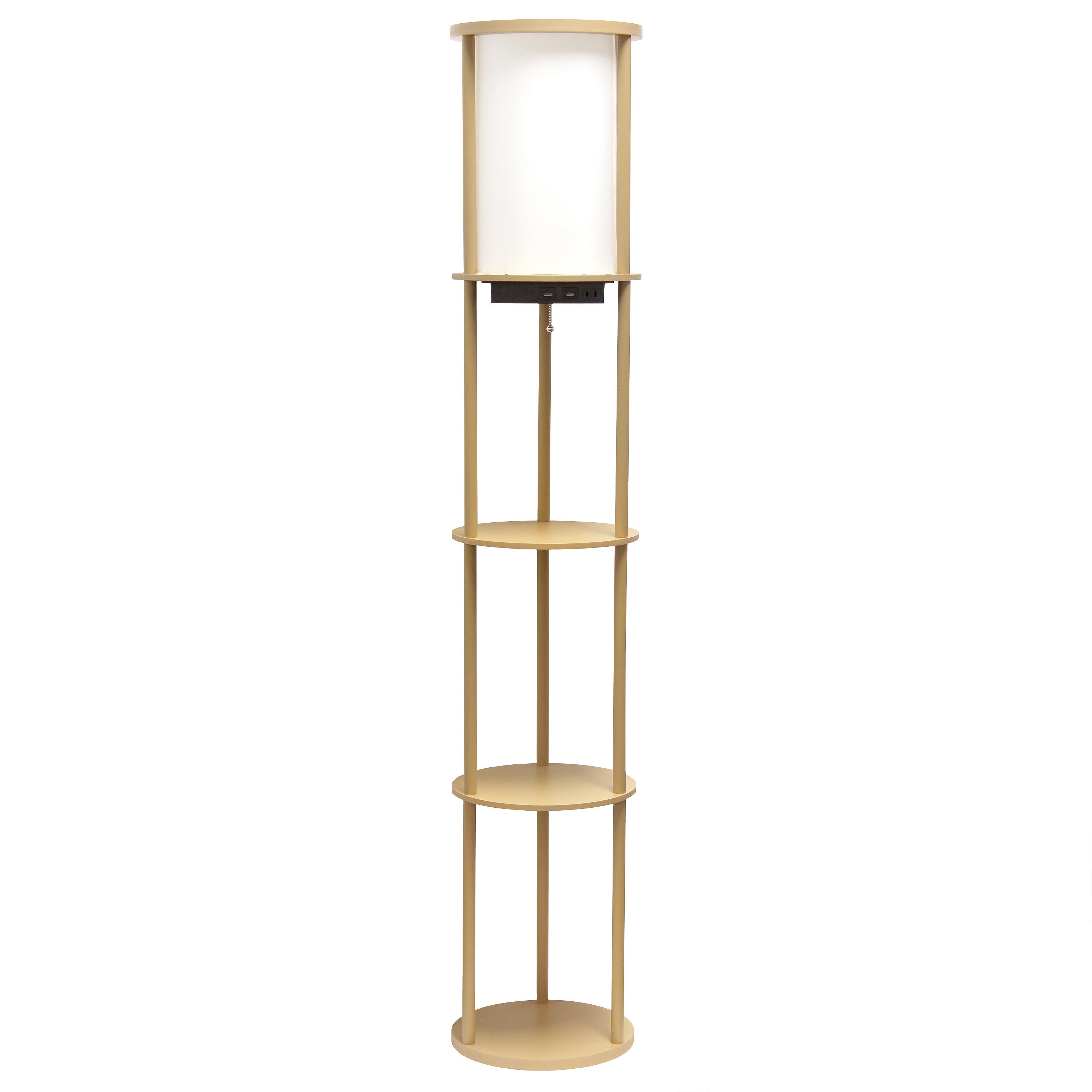 Simple Designs LF2010-TAN floorlamps - View #2