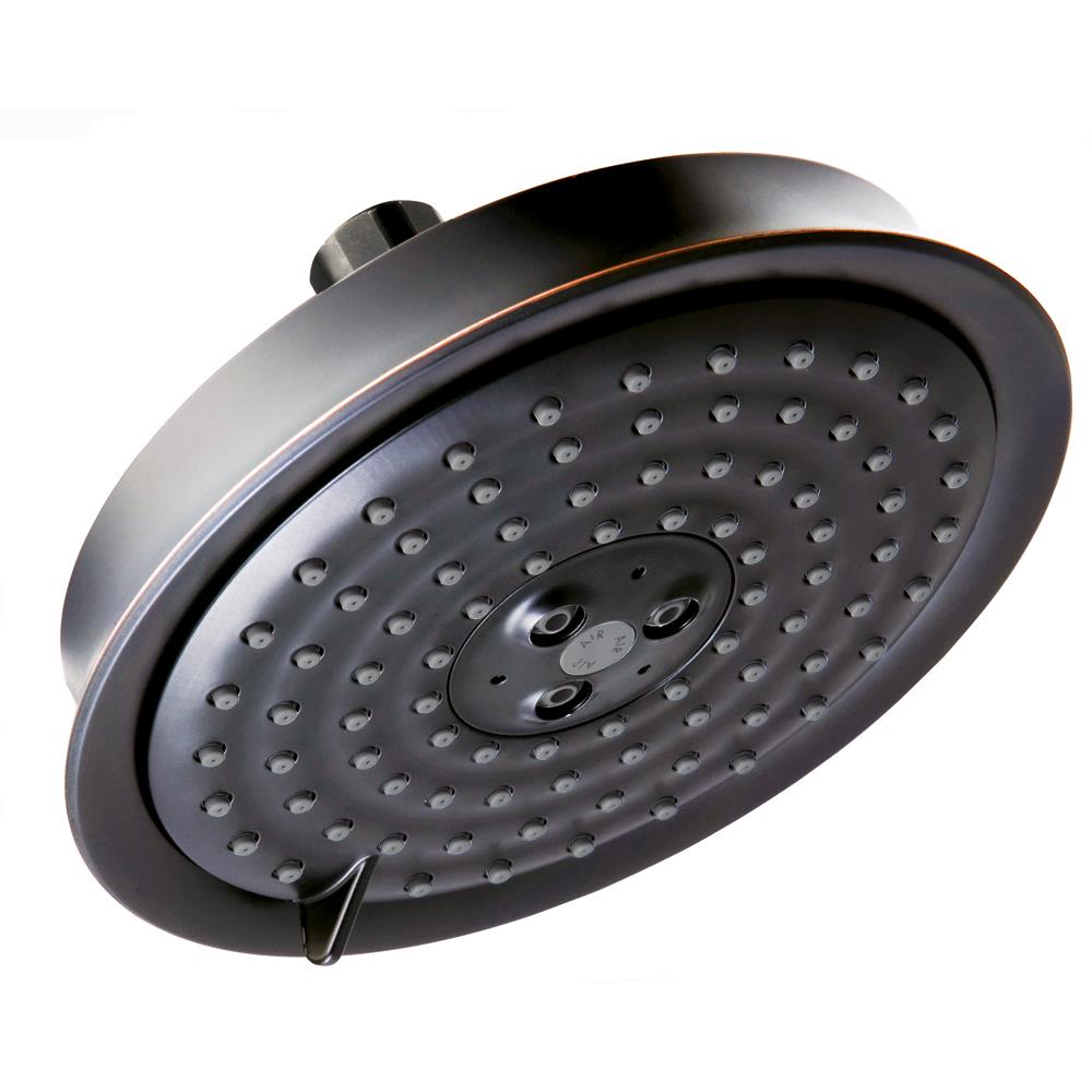 Hansgrohe 28471921 Raindance 3.0 -Spray Rubbed bronze 6.25-in Round Fixed Rain Shower Head 2.5 GPM