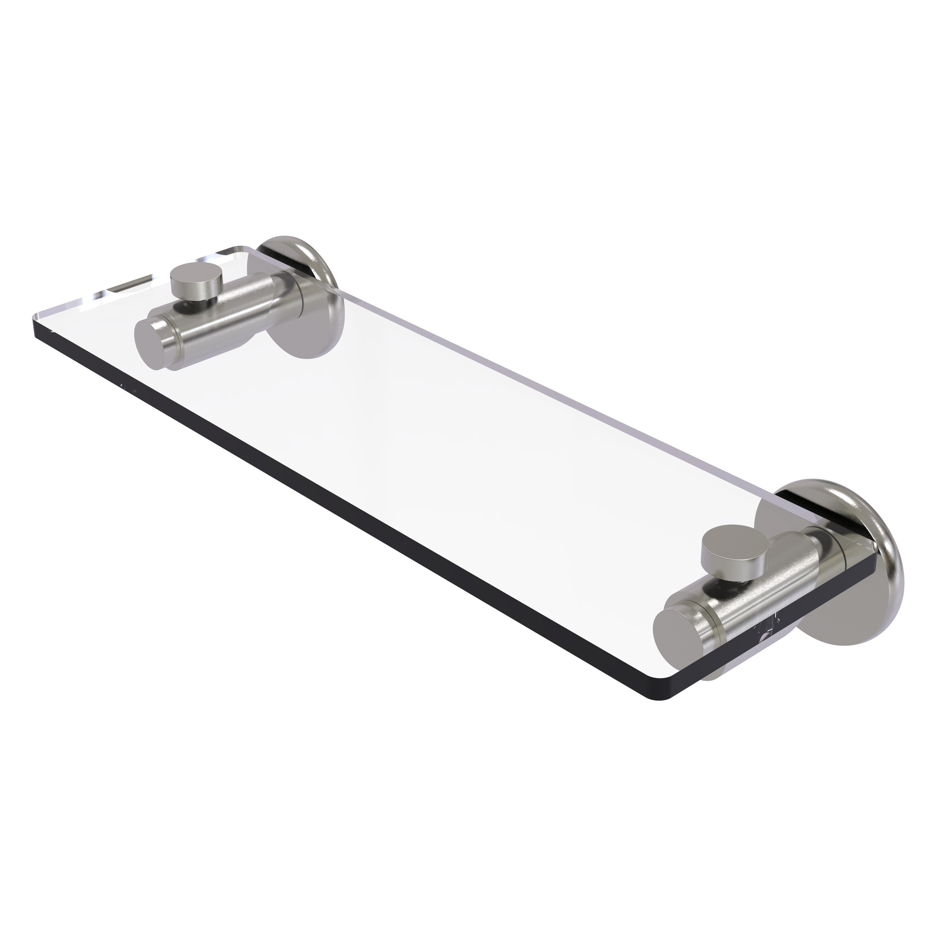 Allied Brass TR-1/16-SN Tribecca Satin Nickel Wall mount Bathroom Shelf ( 16-in x 3-in x 5-in )