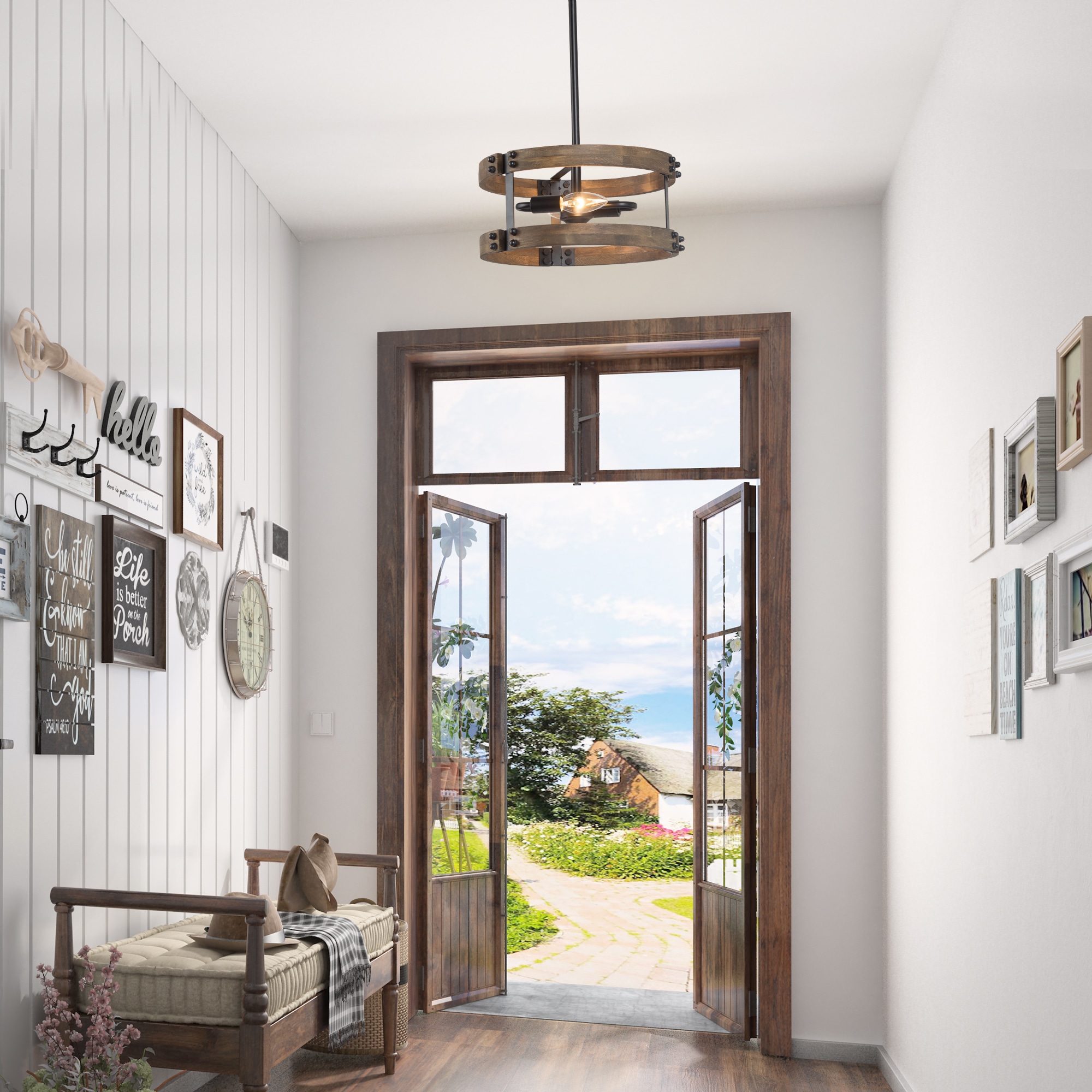 LNC M3EQAULWS3878Y7 Pendant-Lights - View #2