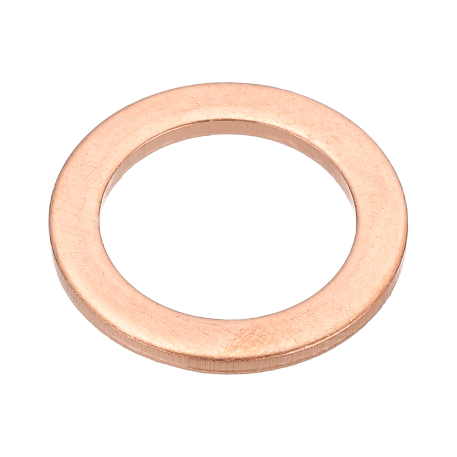 PATIKIL M14x20x1.5mm Flat Washers 12pcs Copper Automotive Drain Plug Gaskets Flat Ring Oil Crush Washer Spacers for Faucets Garden Bolts Screws Hose Purple