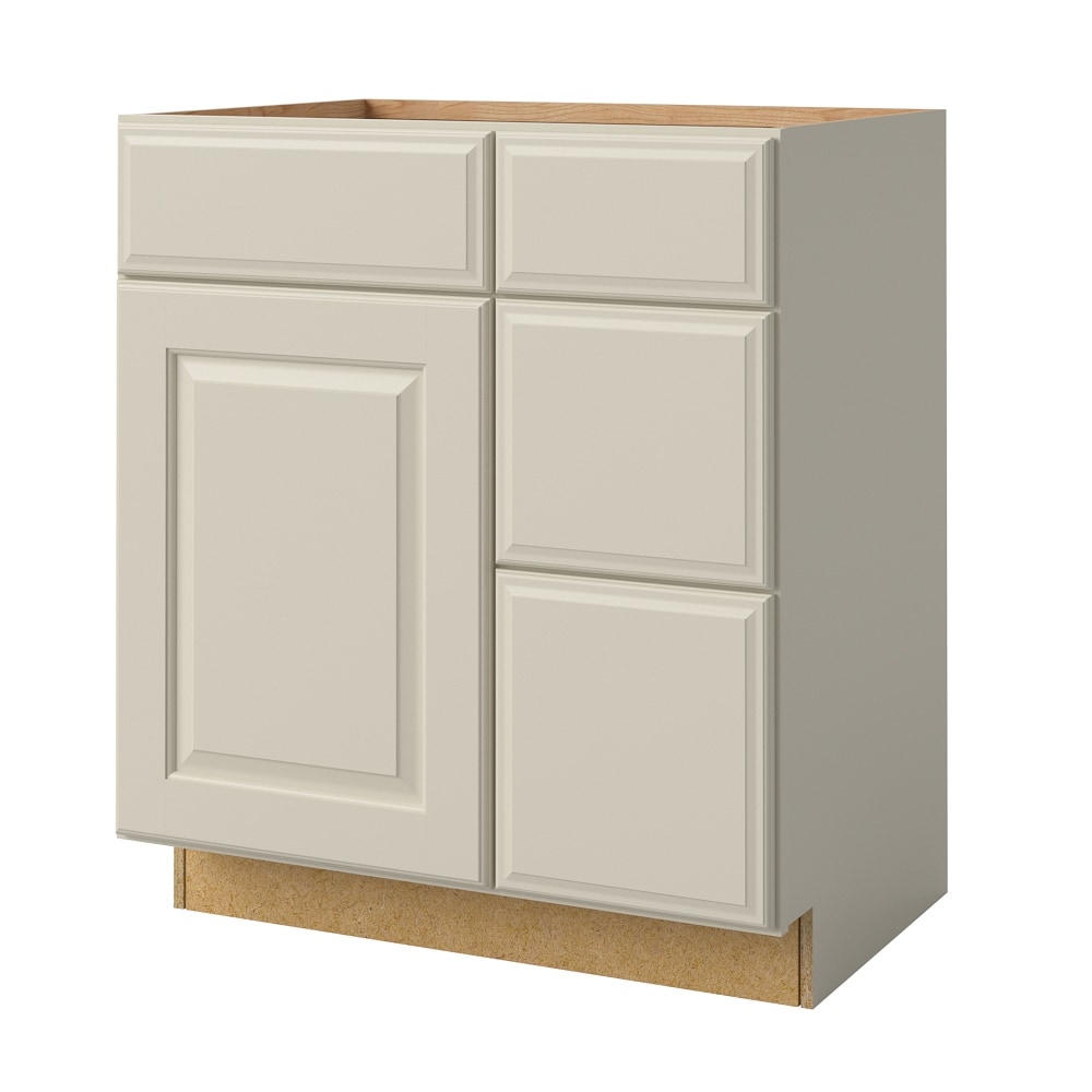 allen + roth 56320PH Pattingham 30-in Harbor Bathroom Vanity Base Cabinet without Top