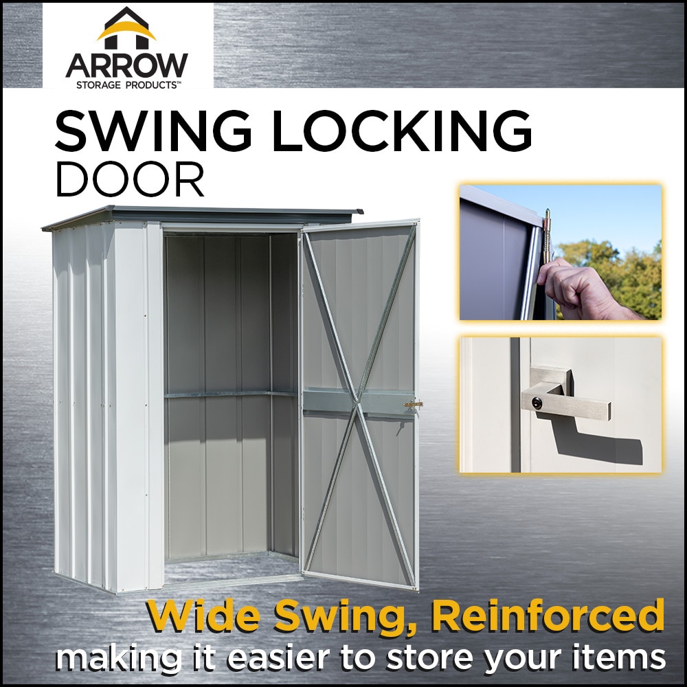 Arrow PS43 Metal-Storage-Buildings-Sheds - View #10