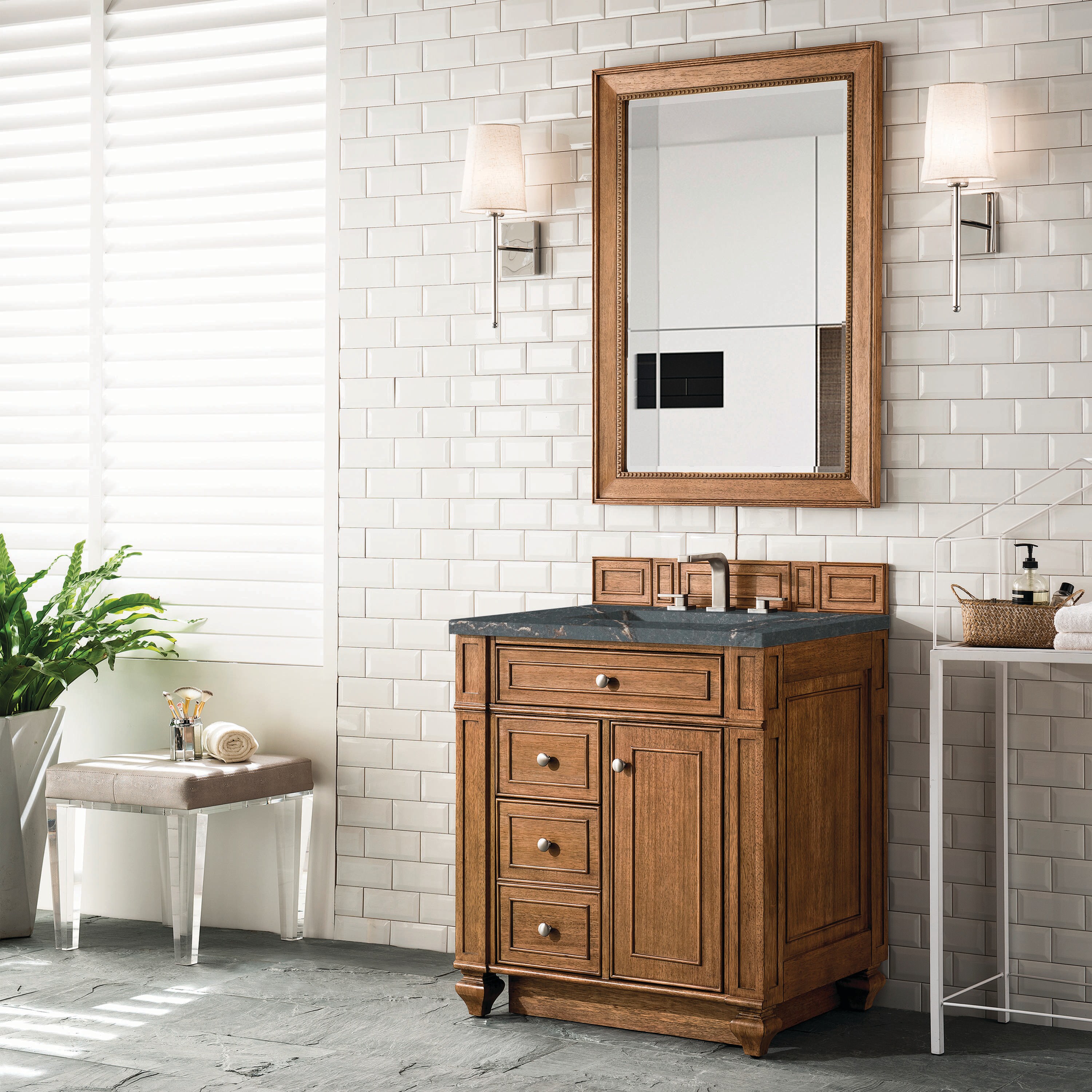 James Martin Vanities 157-V30-SBR-3PBL Bath-Vanity-Combo - View #3