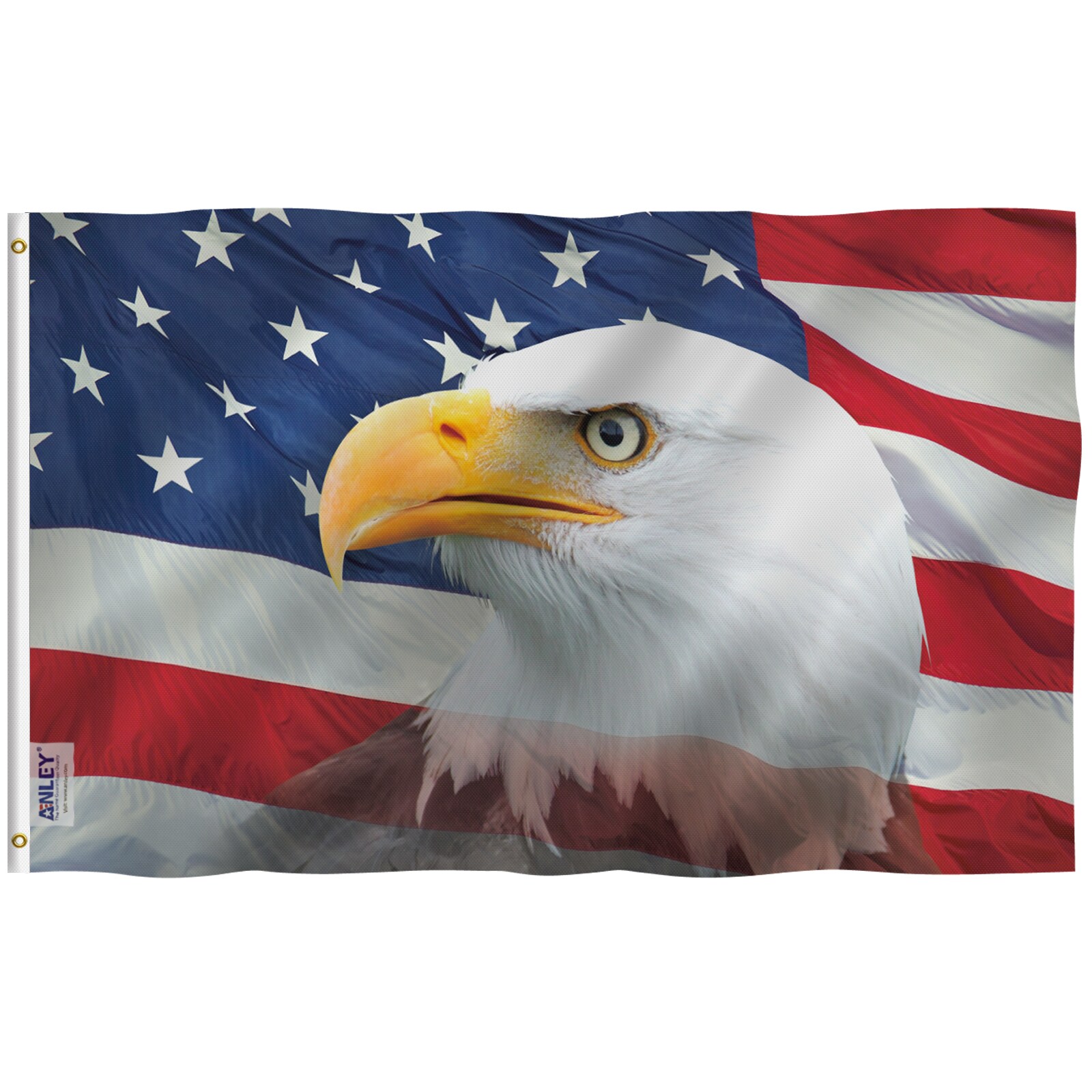 US Flag & Eagle. USA Patriotic Kite Assortment 12 Pack Plastic 27 X 28 