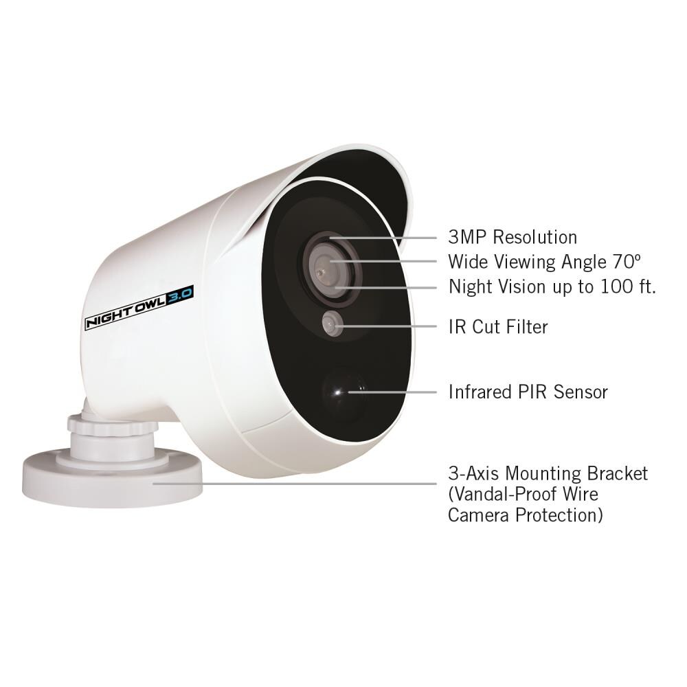 Night Owl CL-HDA30-161022P-B  - View #3