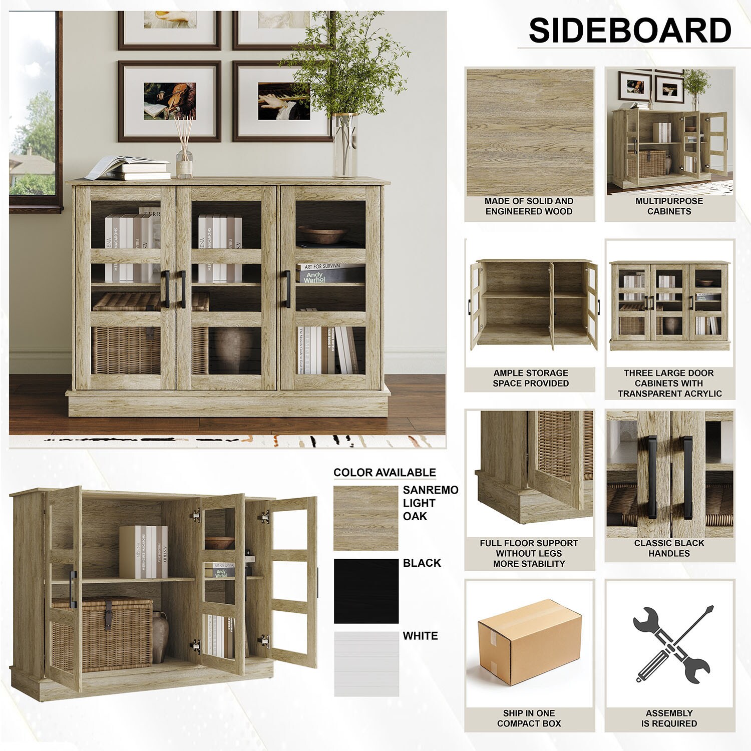 CasePiece C4013SB-LOK Dining-Kitchen-Storarge - View #9