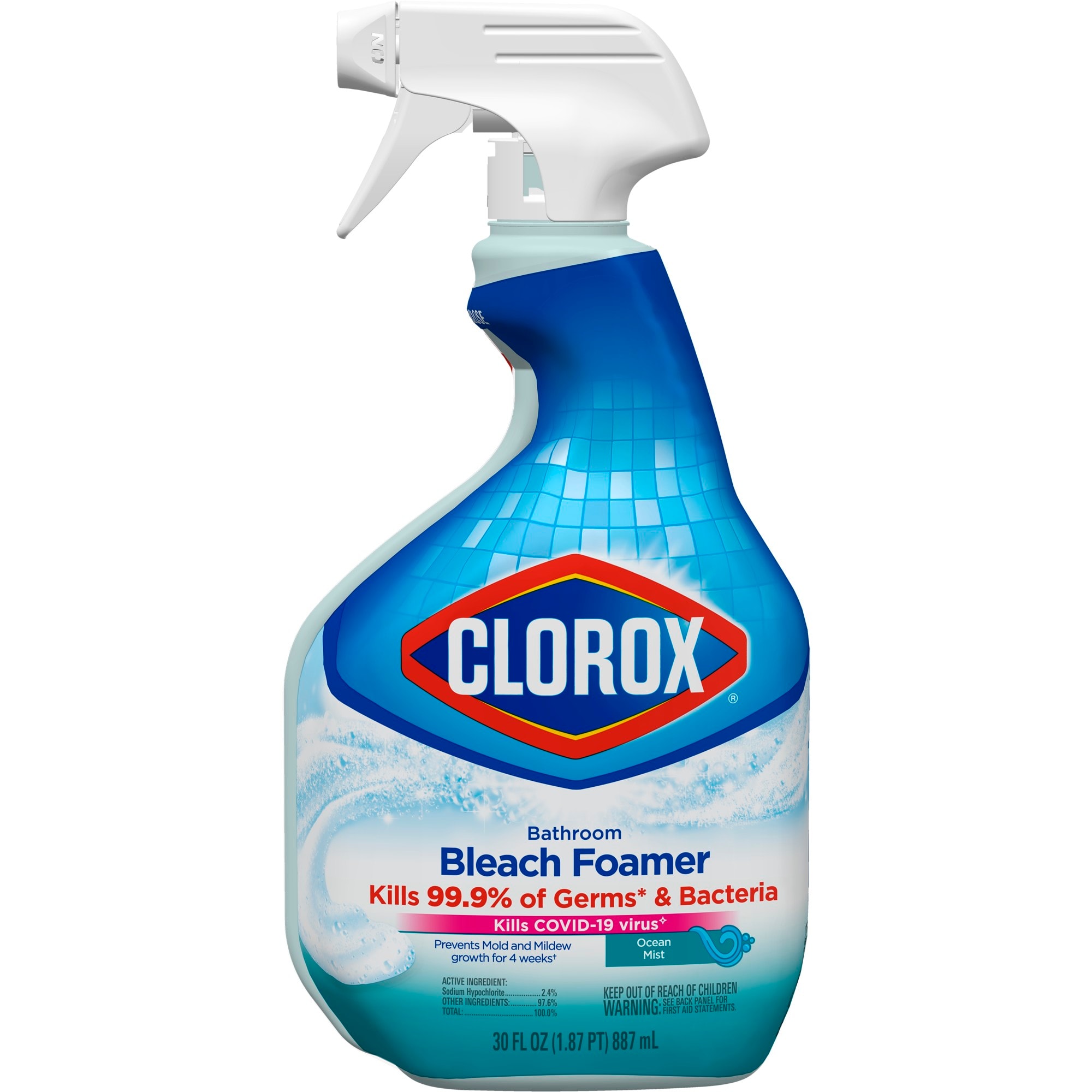 Clorox Bathroom Foamer with Bleach 30-fl oz Foam Multipurpose Bathroom  Cleaner in the Multipurpose Bathroom Cleaners department at