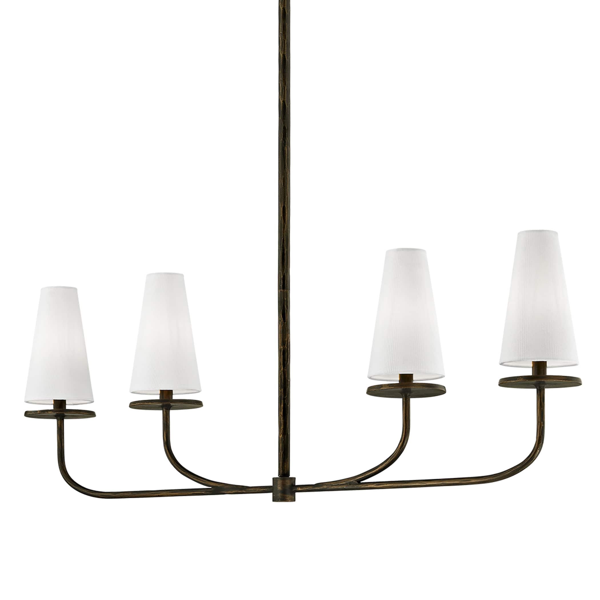 Troy Lighting F6299 Marcel 4-Light Pompeii Bronze Transitional Geometric Hanging Pendant Light