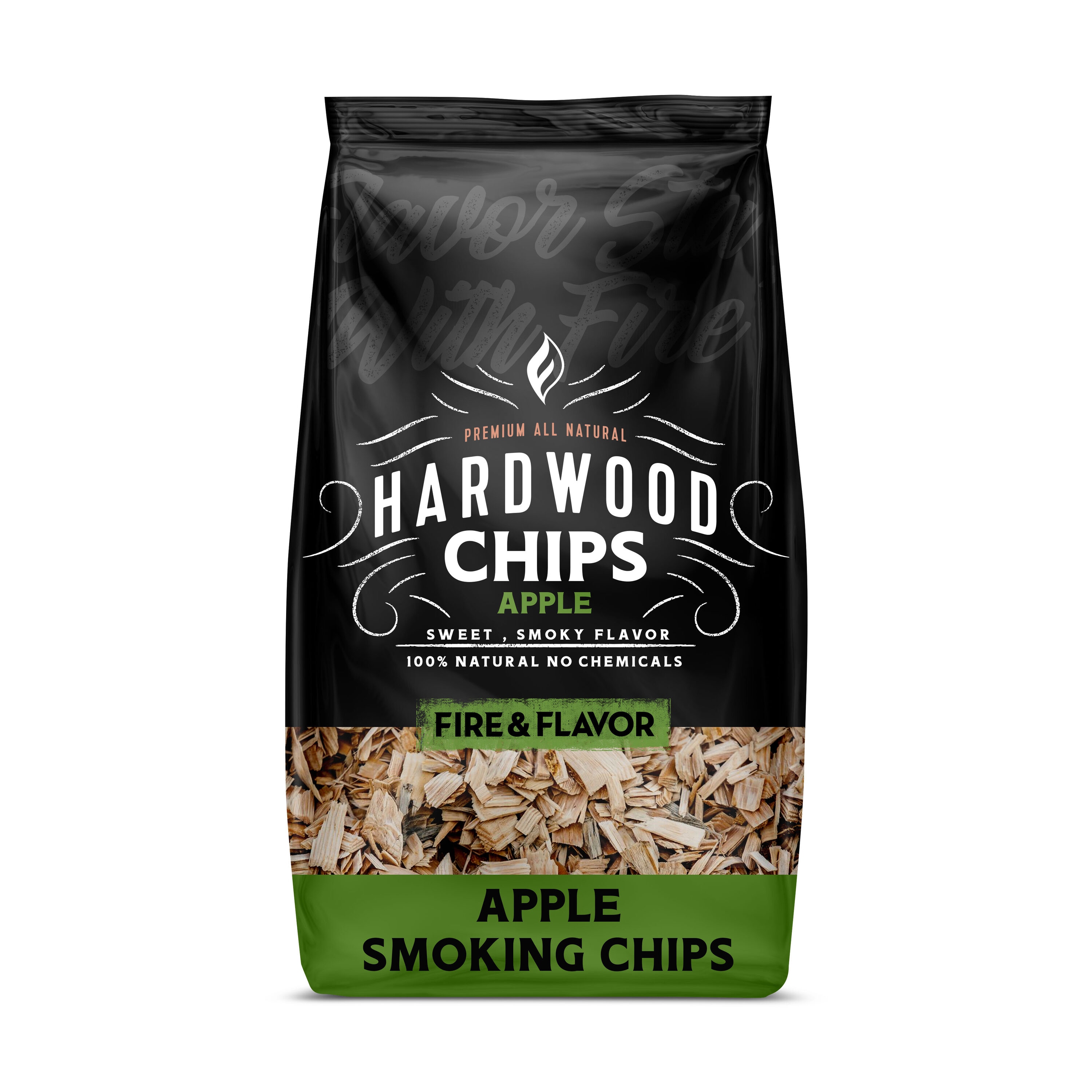 Fire & Flavor FFW103 Apple 2 Pound(s) Wood chips