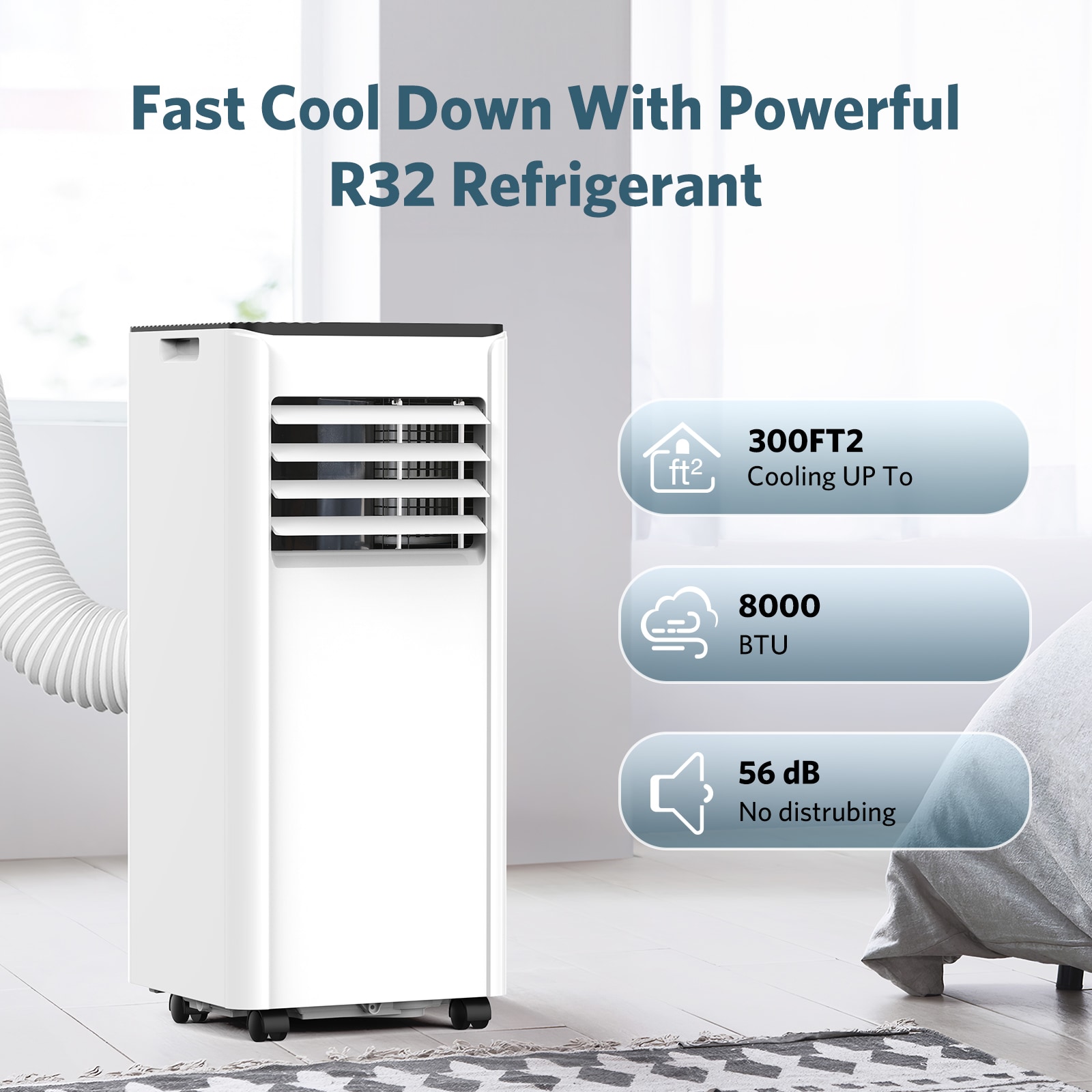 COWSAR LSA4216FAC8K Portable-Air-Conditioners - View #3