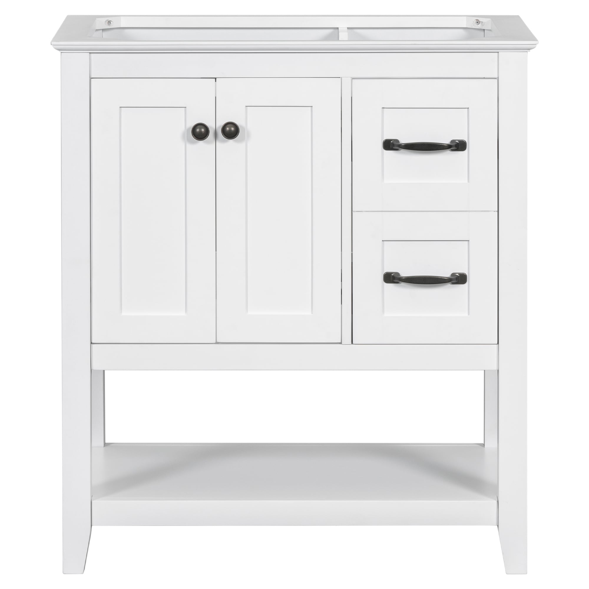 WELLFOR Bathroom Wall Cabinets 22.05-in x 22.8-in x 5.12-in White Bathroom Wall Cabinet