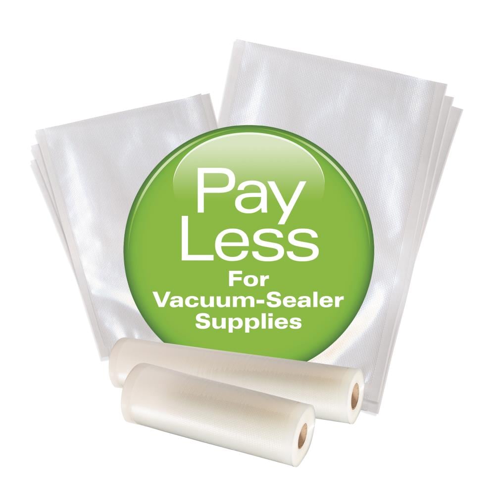 VTUUU Food Saver Vacuum Sealer Machine Bags For Vacuum Sealer Bags Rolls 2  Pack 8x20 Rolls Vacuum Food Storage Bags BPA-Free-Puncture-Resistant and Food  Saver Bags For Vacuum Sealer - Yahoo Shopping