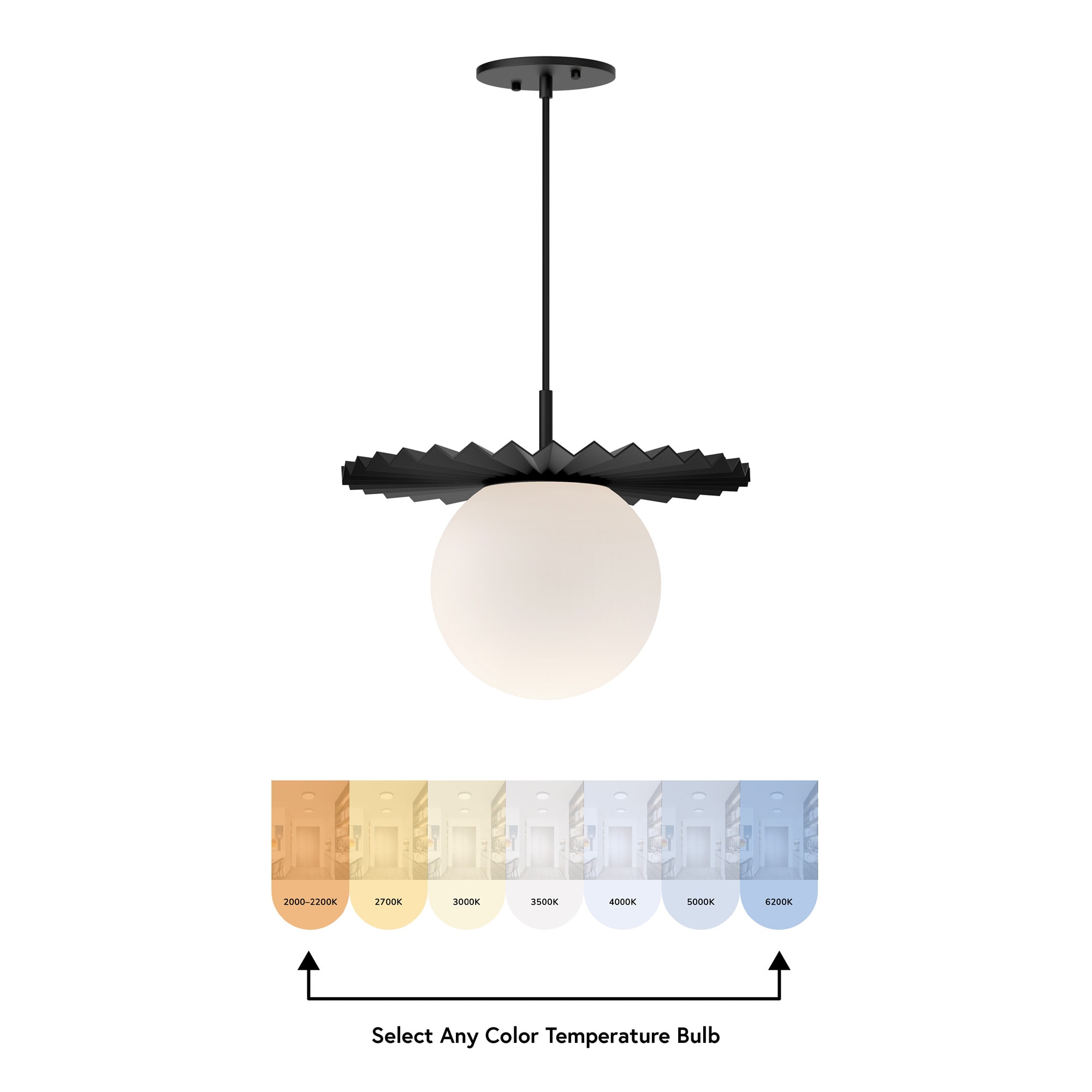 Kuzco Lighting PD501214MBOP Pendant-Lights - View #7