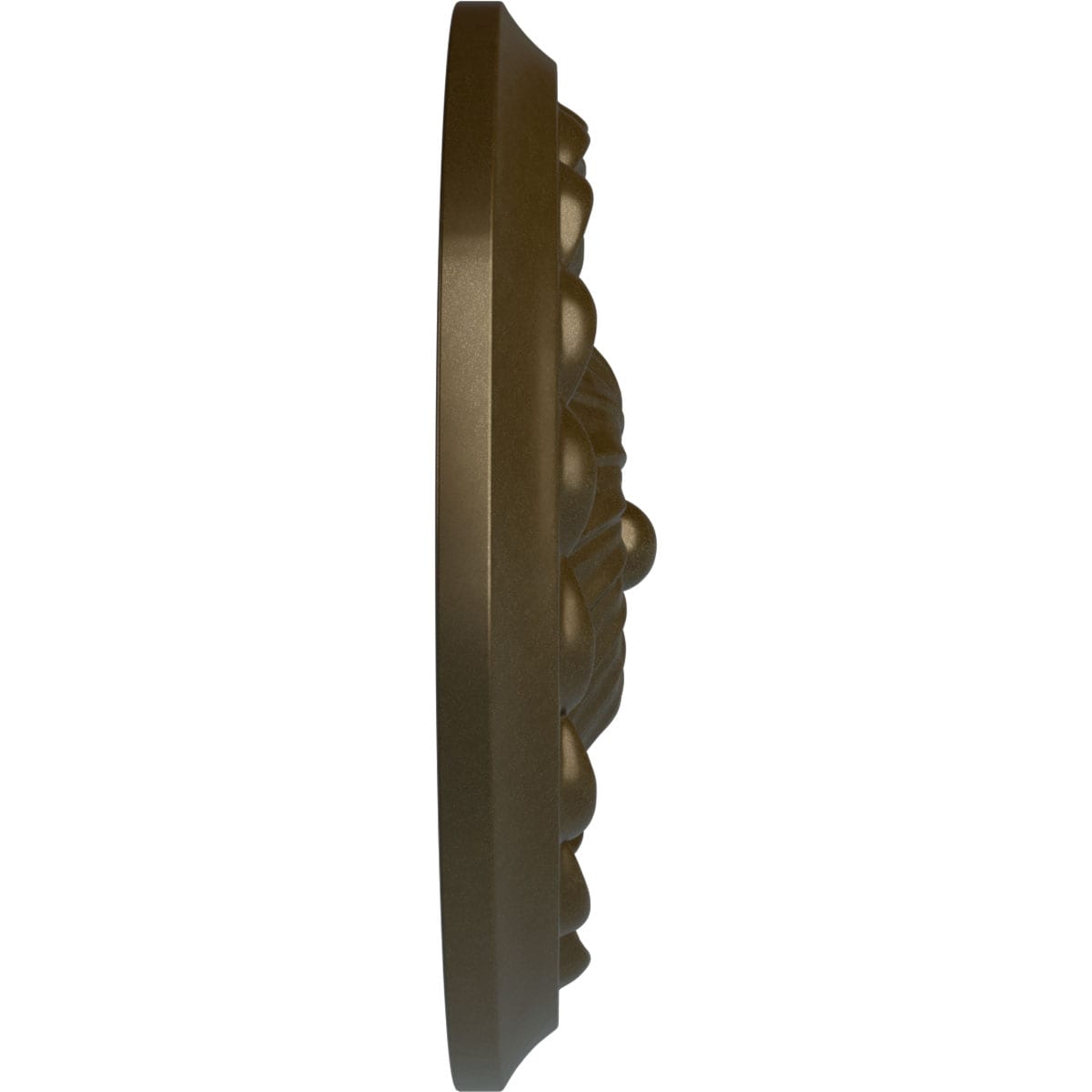 Ekena Millwork CM12FLBRS Ceiling-Medallions - View #3