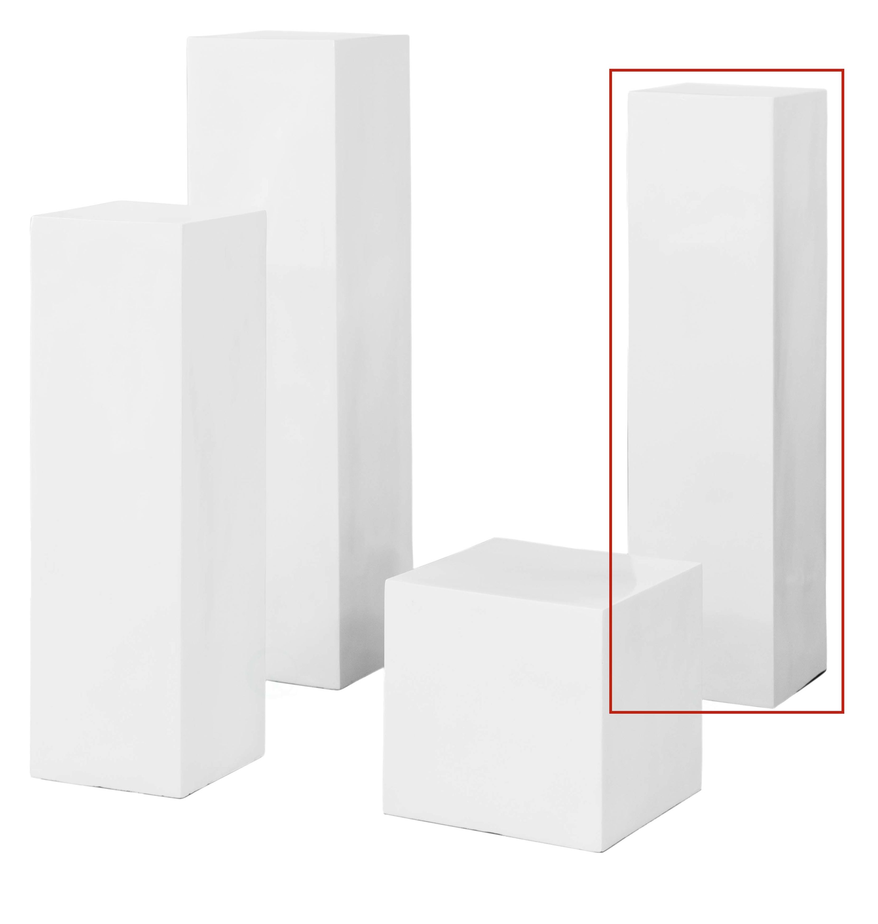 Uniquewise 47.25-in H x 12-in W White Indoor Square
