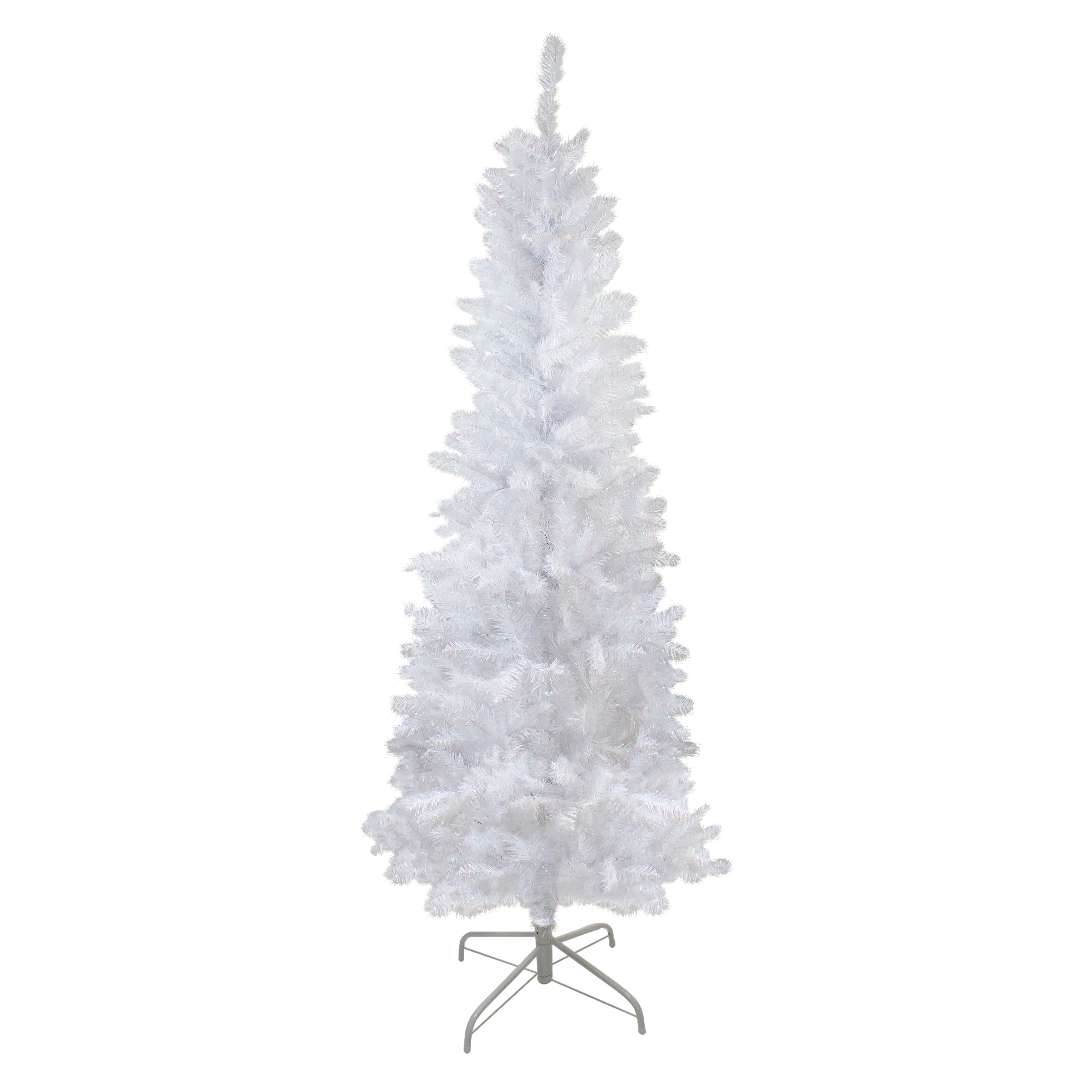 Northlight 6-ft Spruce White Artificial Christmas Tree 32265423 at ...