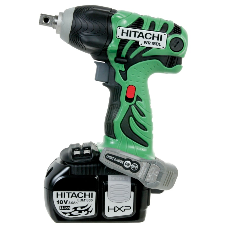 Spectaculair Vergelijkbaar Cyberruimte Hitachi 18-volt 1/2-in Drive Cordless Impact Wrench in the Impact Wrenches  department at Lowes.com